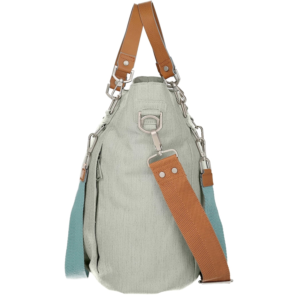 LÄSSIG Wickeltasche »Green Label, Mix'n Match Bag, Light Grey«