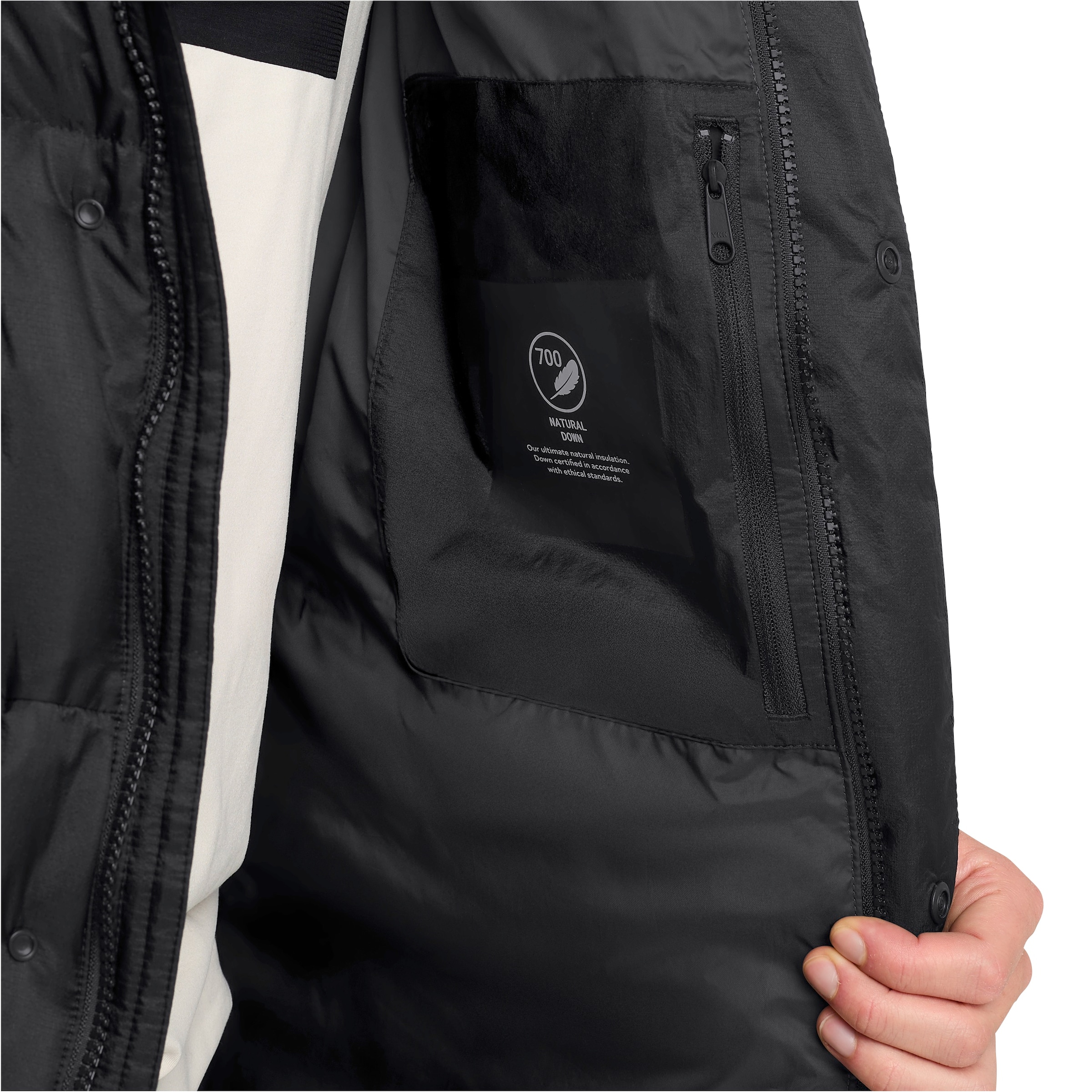 Jack Wolfskin Daunenjacke »ICY HILL COAT«, Wärmend, winddicht, Daunenjacke