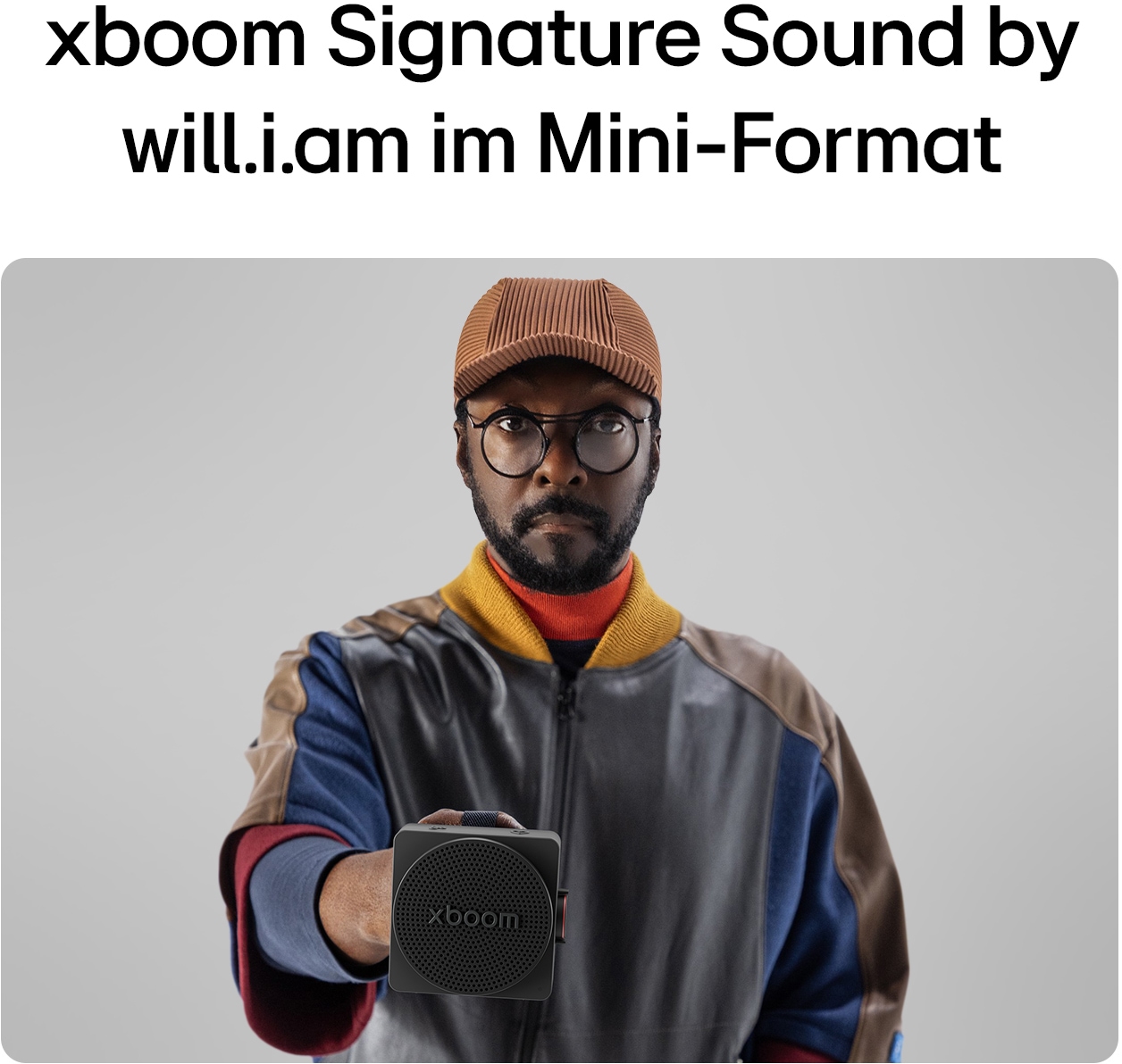 LG Portable-Lautsprecher »xboom Mini« 1.0 (Bluetooth Apple Siri | Google Assistant 15 W)