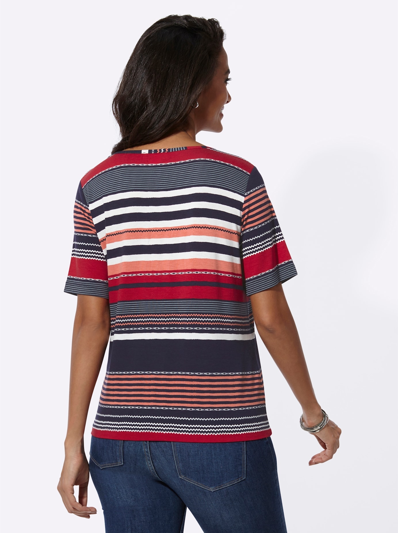 Casual Looks Kurzarmshirt »Kurzarm-Shirt«, (1 tlg.)