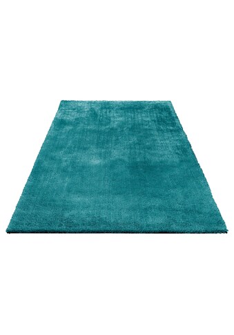Bruno Banani Hochflor-Teppich »Dana«, rechteckig, 30 mm Höhe, Uni-Farben, besonders... kaufen
