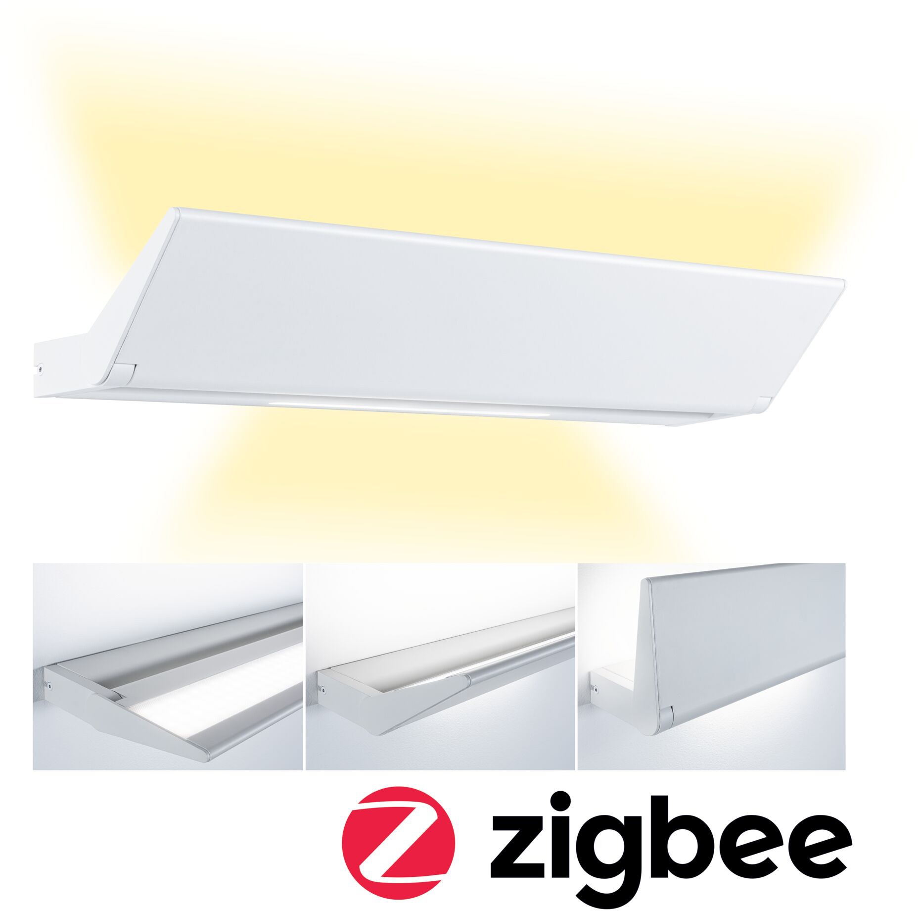 Paulmann Wandleuchte »Ranva« 1 Stk. Tageslichtweiß in weiß, Größe Höhe: 3,3 cm