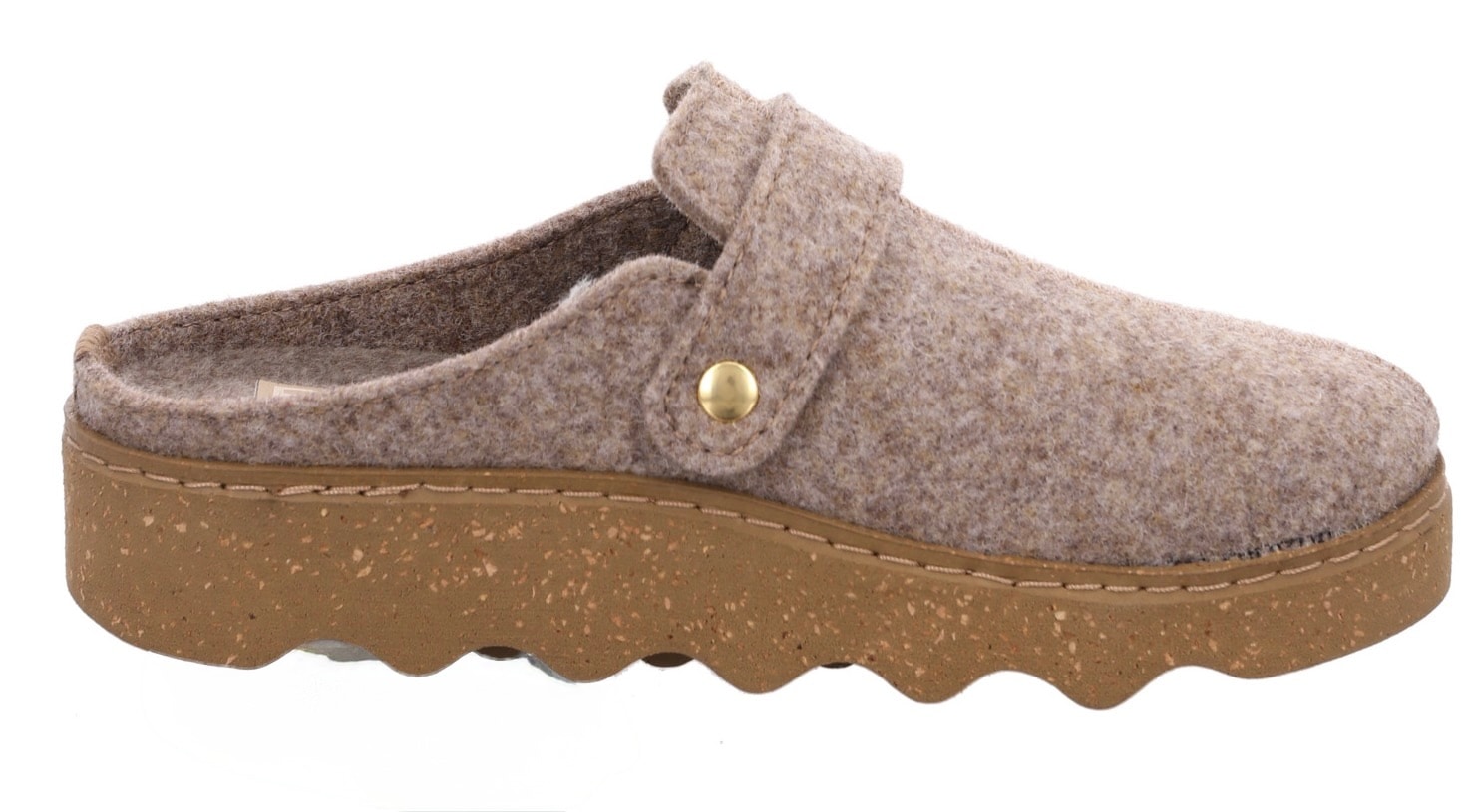 Rohde Pantoffel »FOGGIA«  Hausschuh, Schlappen, Clog mit Plateausohle