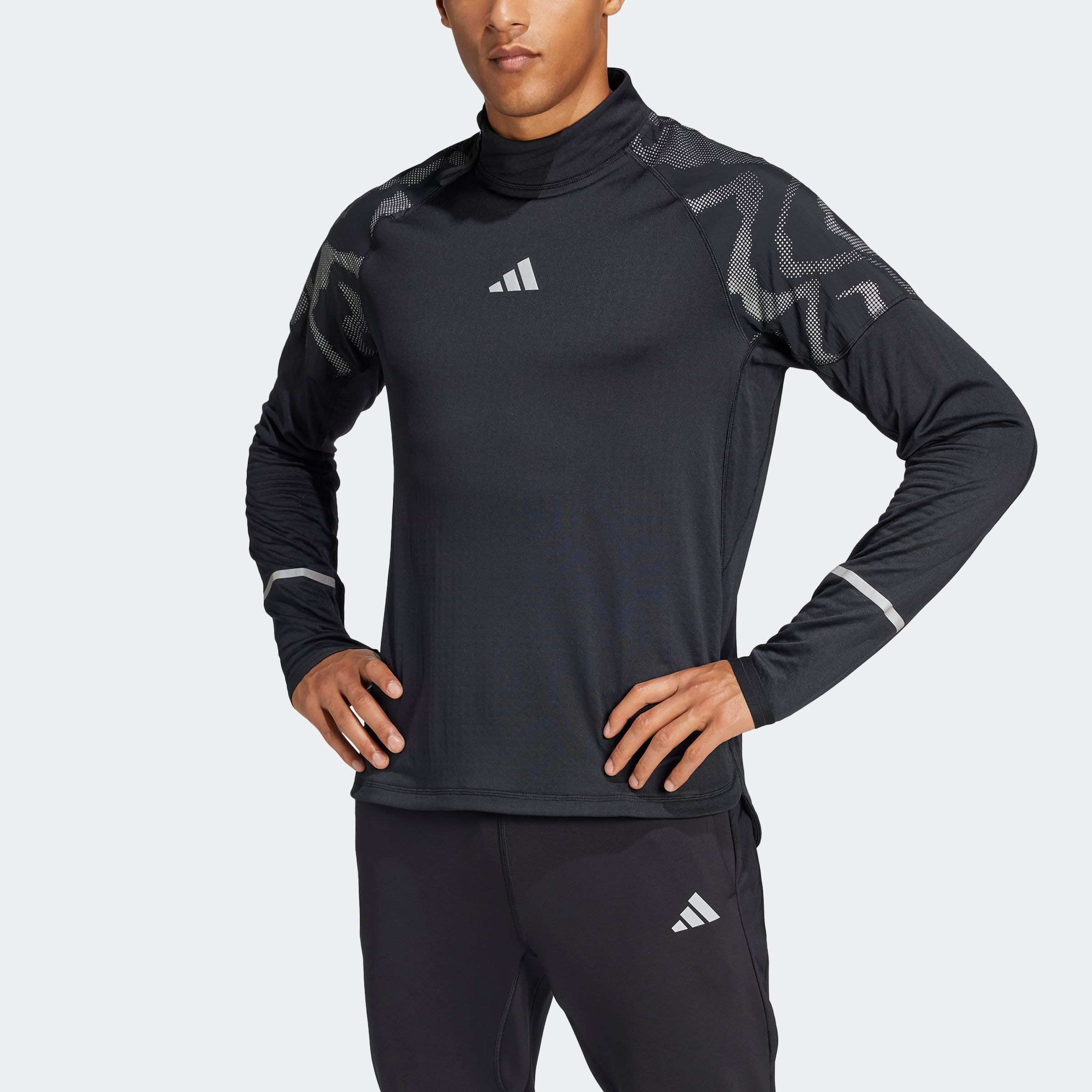 adidas Performance Rollkragenshirt »ULT HIVIS 1/2 M«, Running Langarmshirt