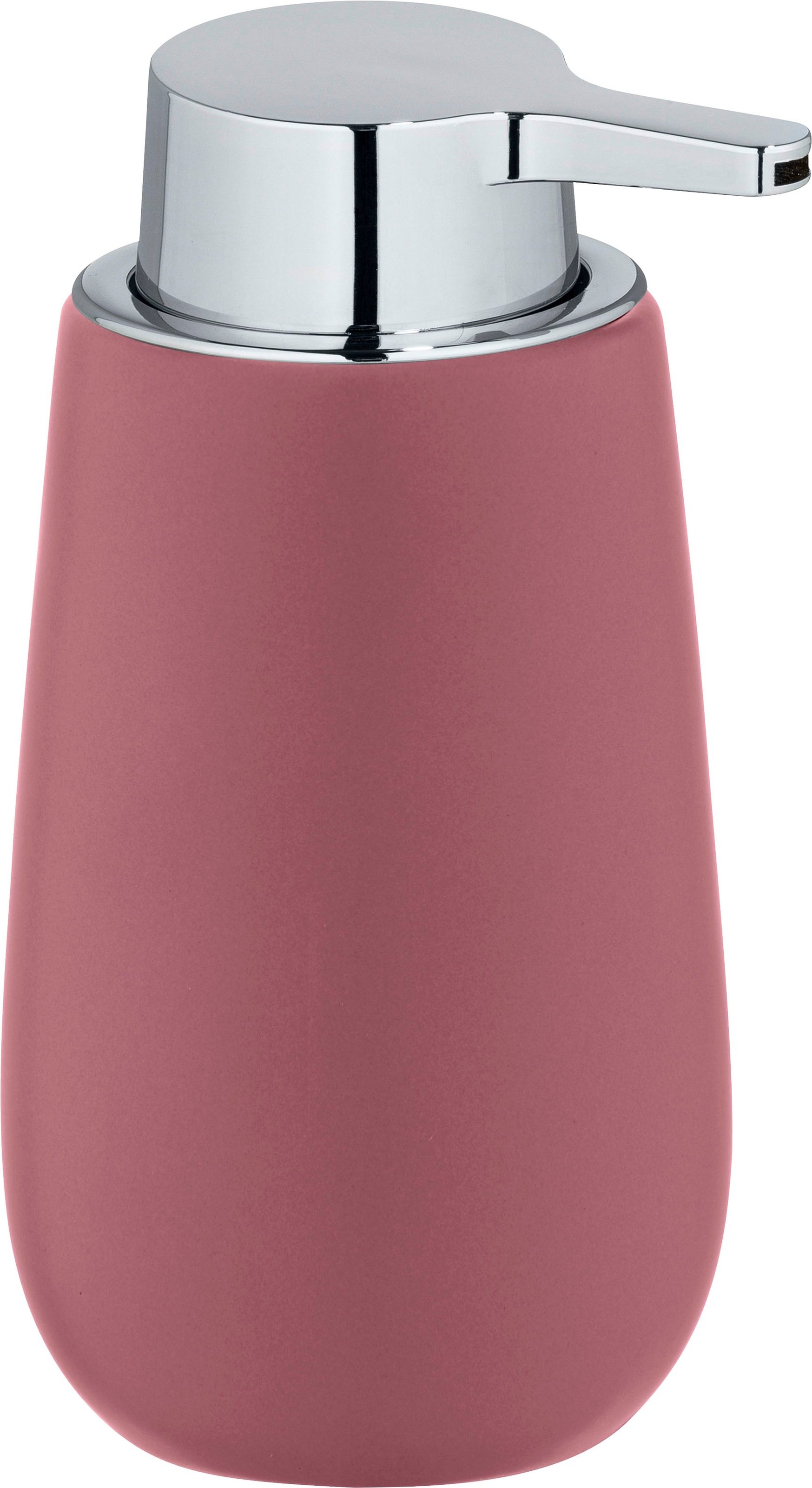 Wenko Seifenspender »Badi« Altrosa Keramik in rosa, Größe 0