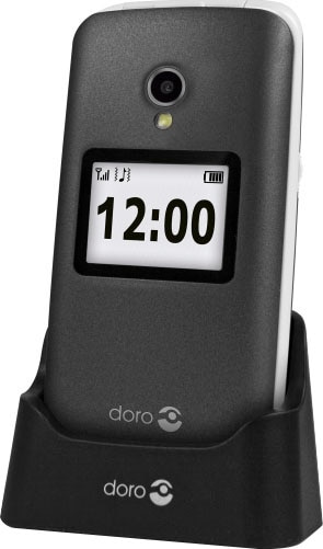 Doro Klapphandy »2424«, anthrazit