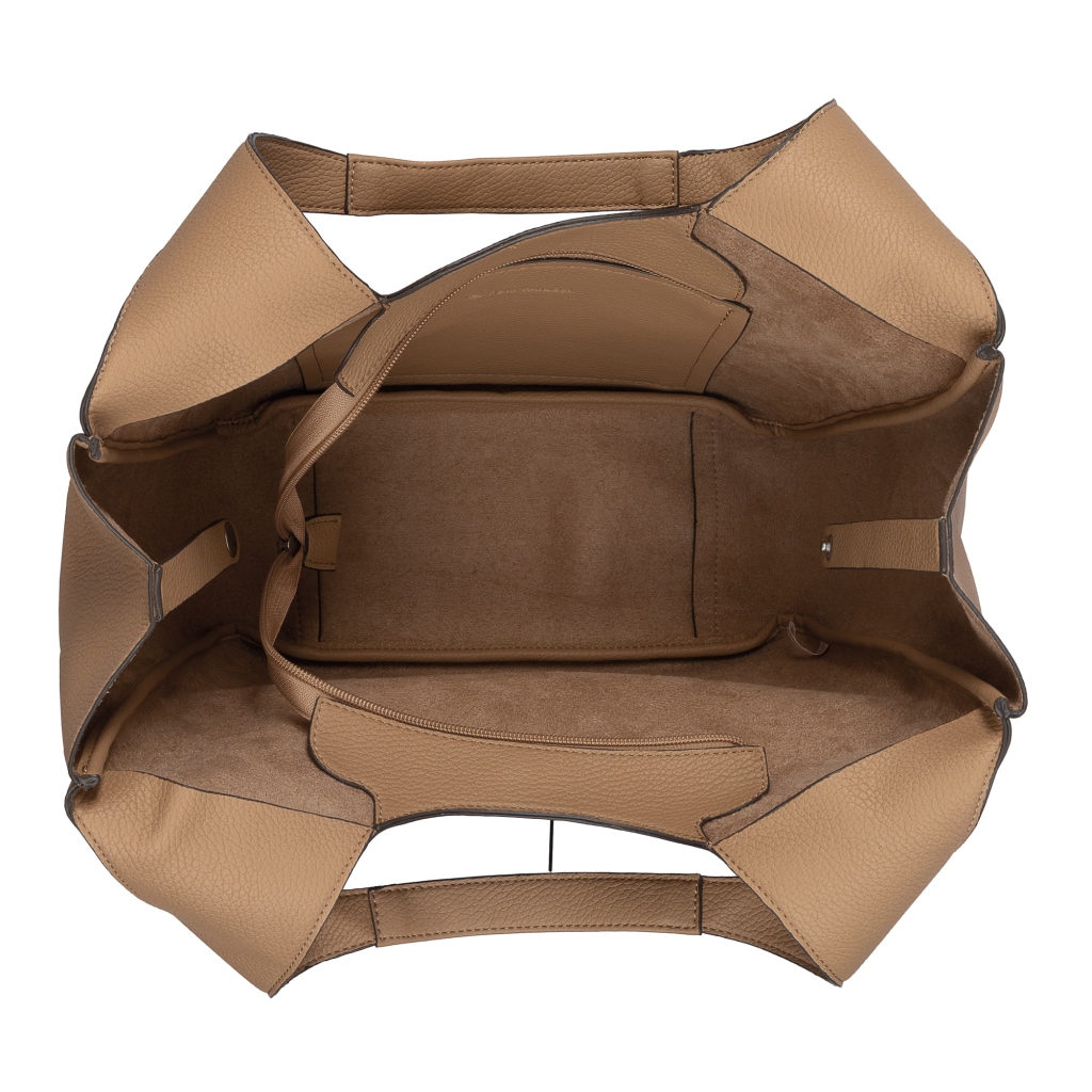 TOM TAILOR Shopper »Analisa« klare Shapes und Logo-Lochmuster für einen modernen Look mit Charakter