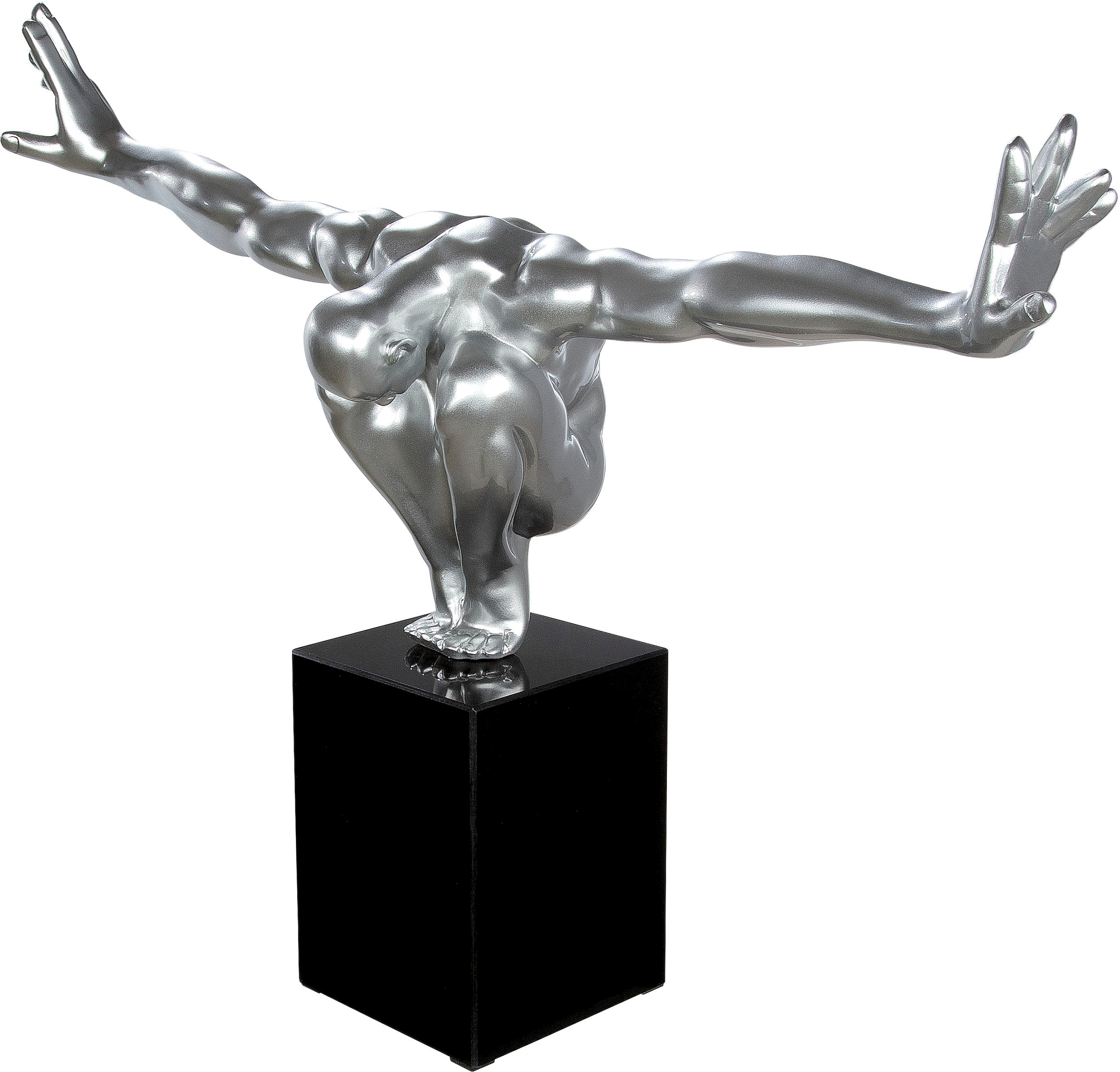 Casablanca by Gilde Skulptur »Skulptur Cliffhanger«, auf Marmorsäule  bestellen online bei OTTO