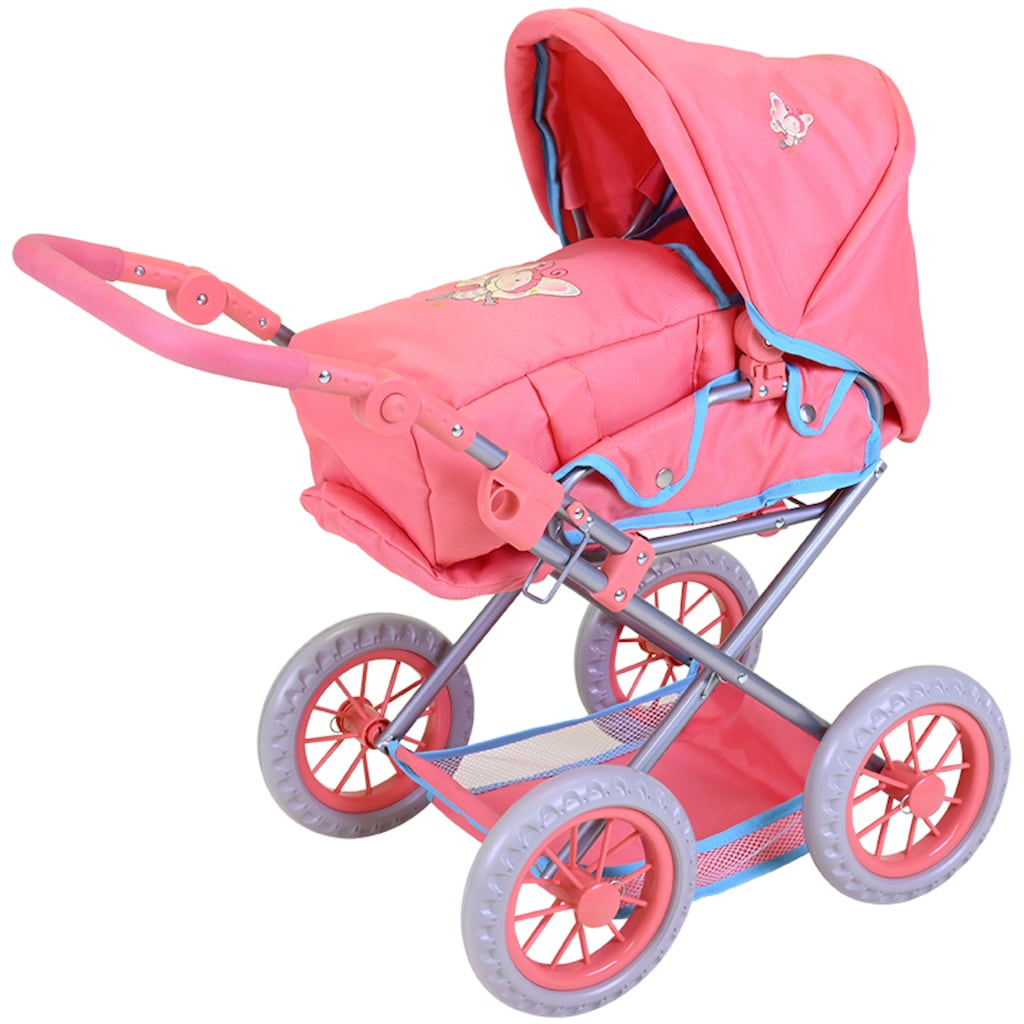 Knorrtoys® Kombi-Puppenwagen »Ruby - NICI Spring«, mit Wickeltasche