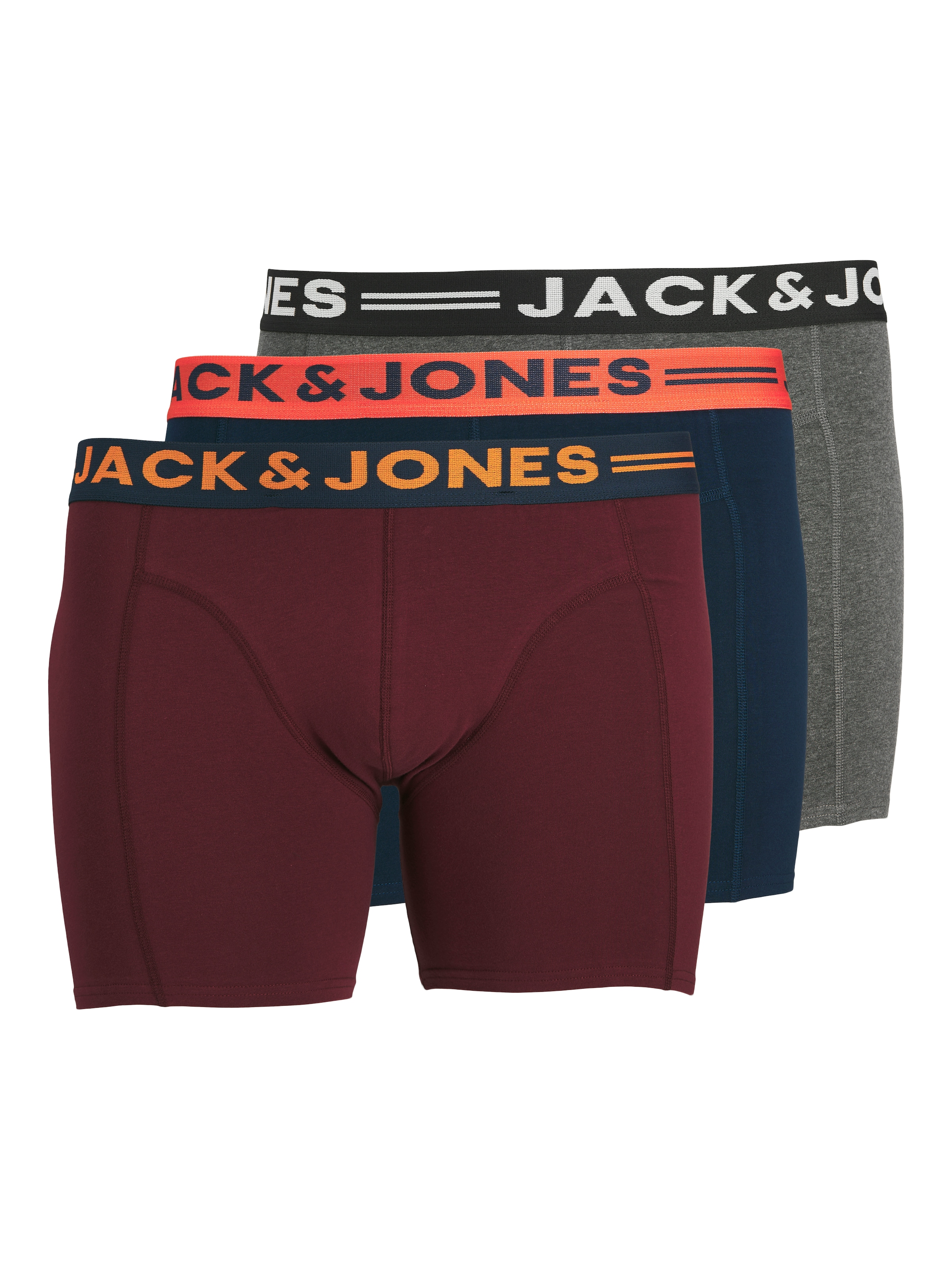 Jack & Jones PlusSize Boxershorts »JACLICHFIELD TRUNKS NOOS 3 PACK PLS« Packung, 3 Stk.