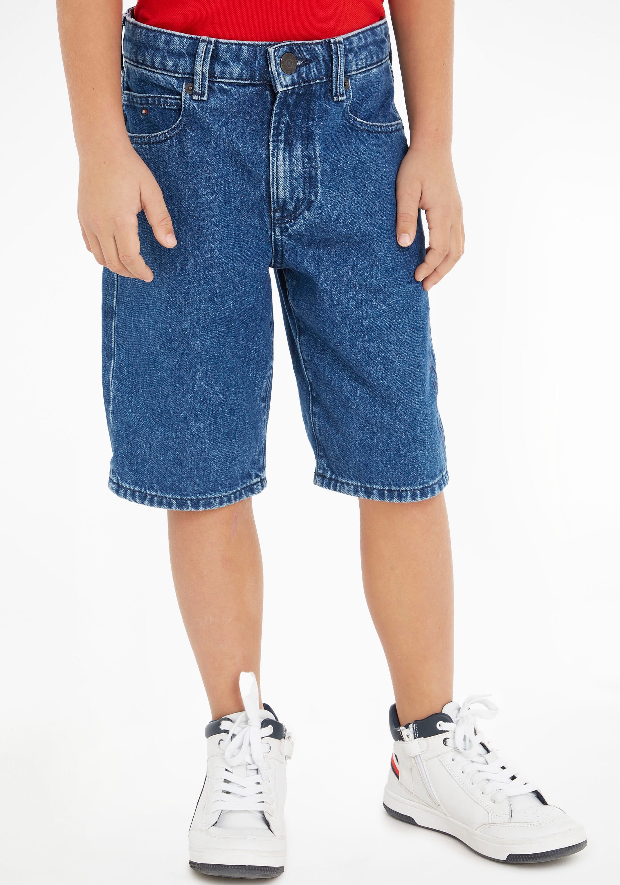 Shorts »MODERN STRAIGHT DENIM SHORTS«, Kinder Kids Junior MiniMe