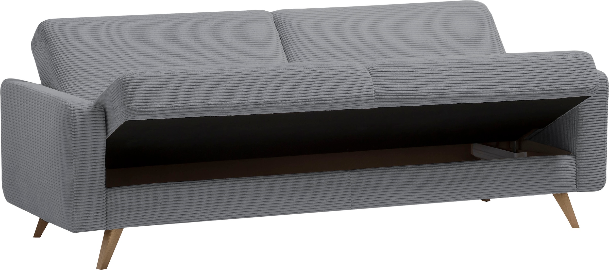 exxpo - im fashion sofa Bettkasten OTTO Bettfunktion »Samso«, Online Shop 3-Sitzer Inklusive und