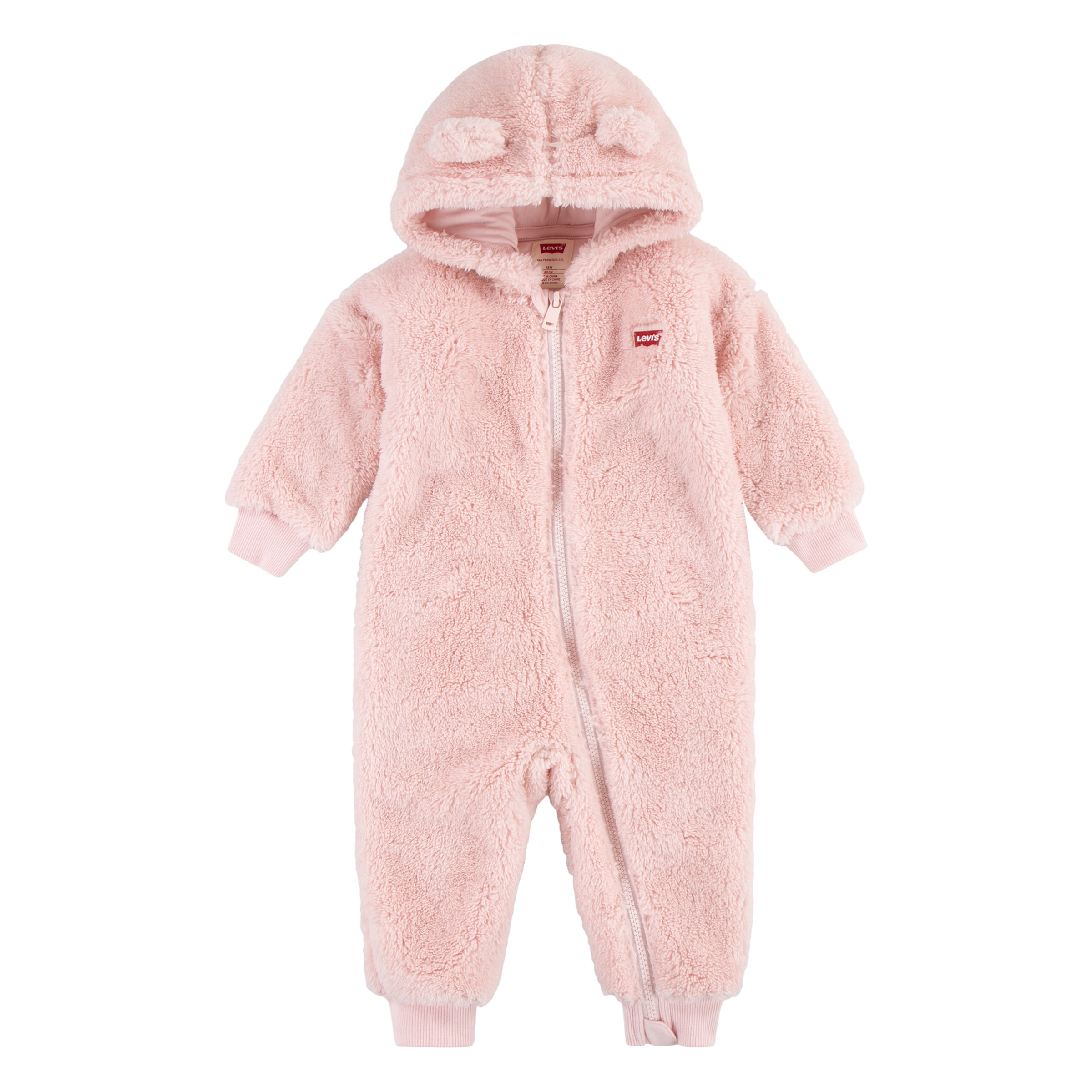 Levi's® Kids Plüschoverall »LVN BEAR SHERPA COVERALL« mit Kapuze mit Öhrchen - for Girls