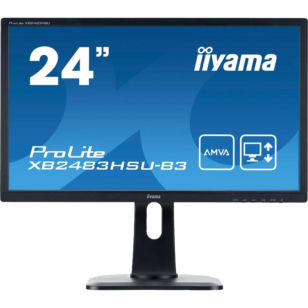 Iiyama LED-Monitor »XB2483HSU-B3«, 60,5 cm/23,8 Zoll, 1920 x 1080 px, Full HD, 4 ms Reaktionszeit, 75 Hz