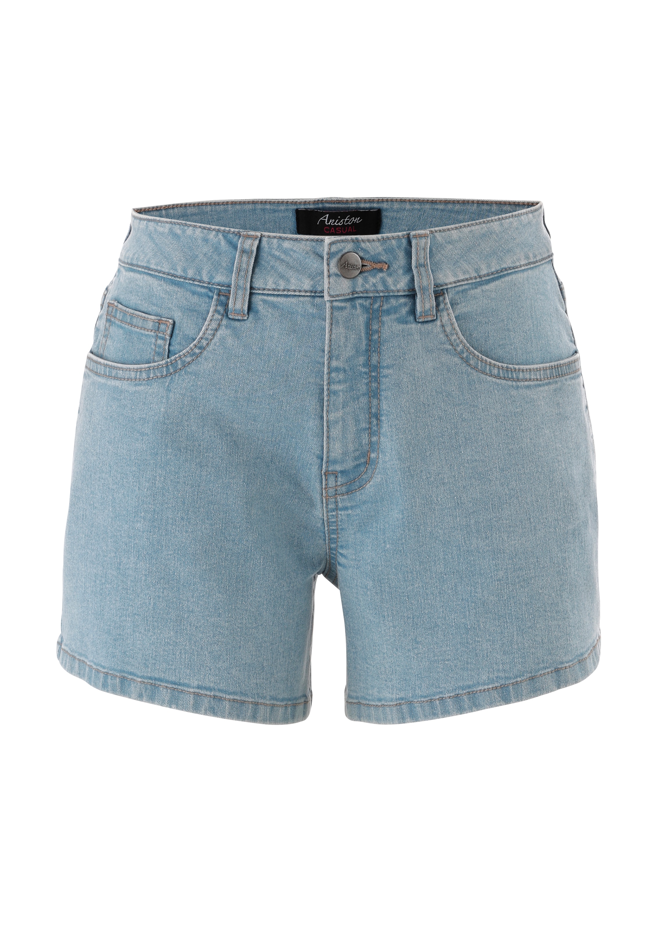 Aniston CASUAL Shorts  in trendiger Used-Waschung - NEUE KOLLEKTION