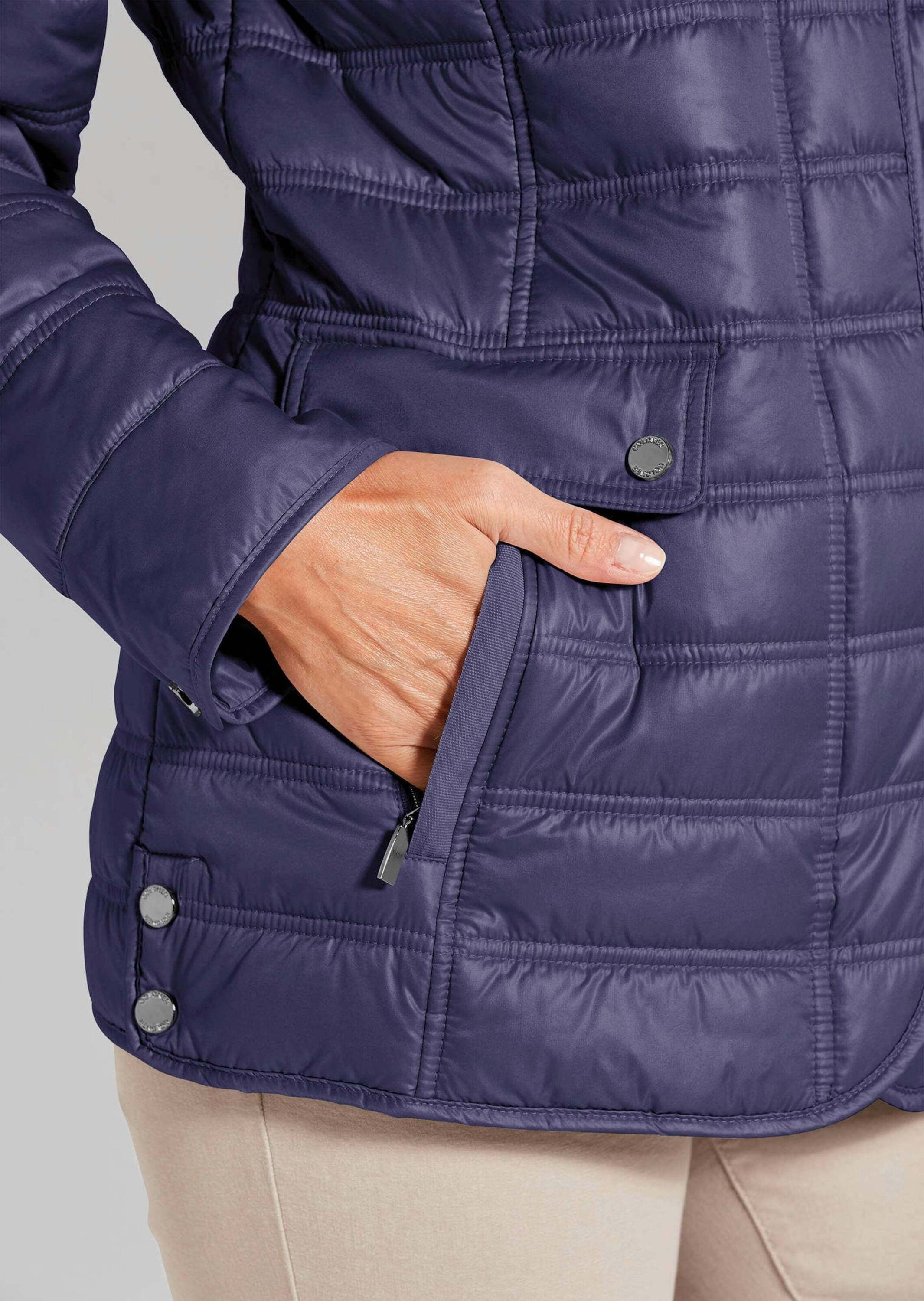 GOLDNER Steppjacke »Kurzgröße Leichte Steppjacke mit vielen Details«