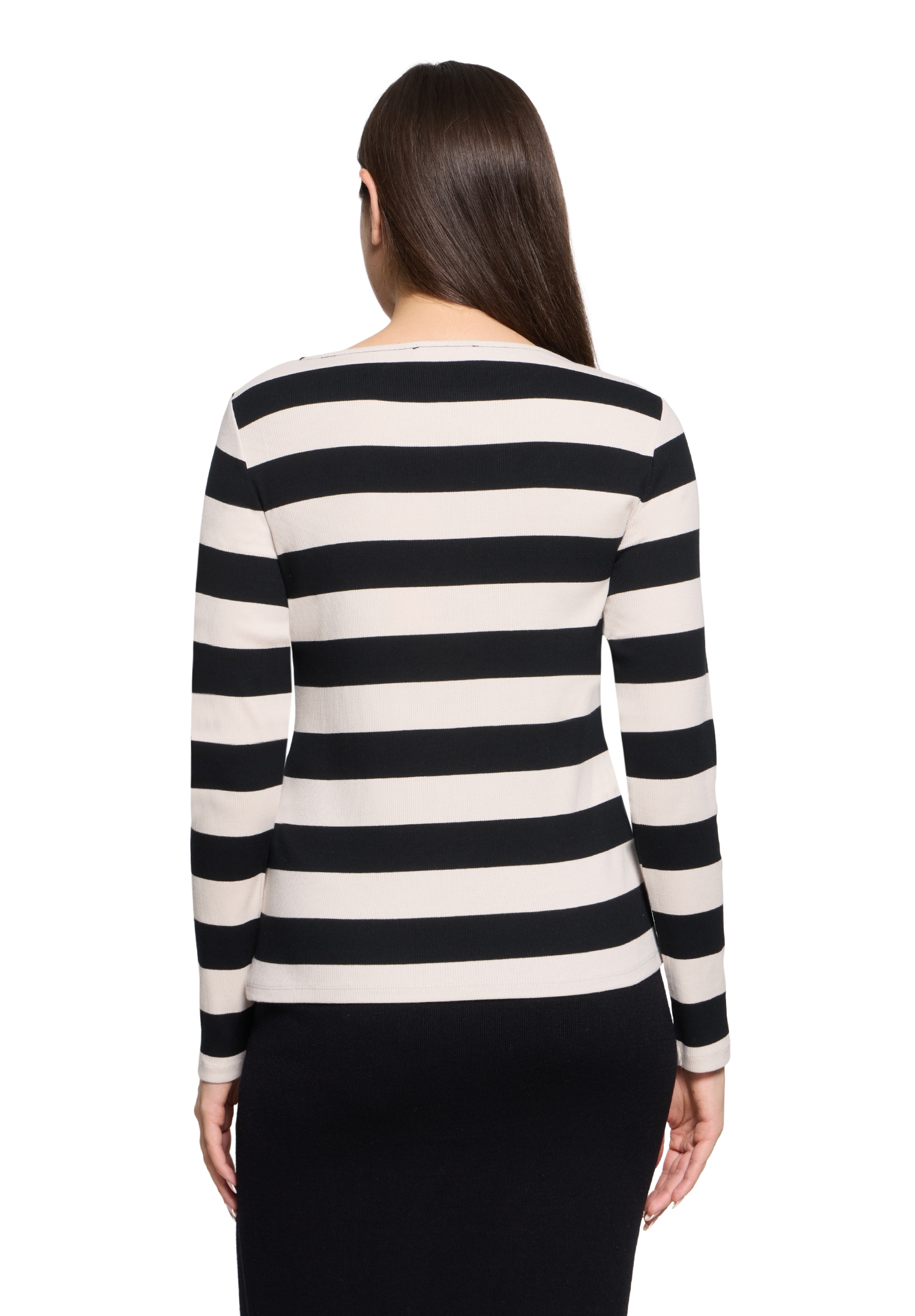 Betty Barclay Langarmshirt »Basic Shirt mit Rippenstruktur«