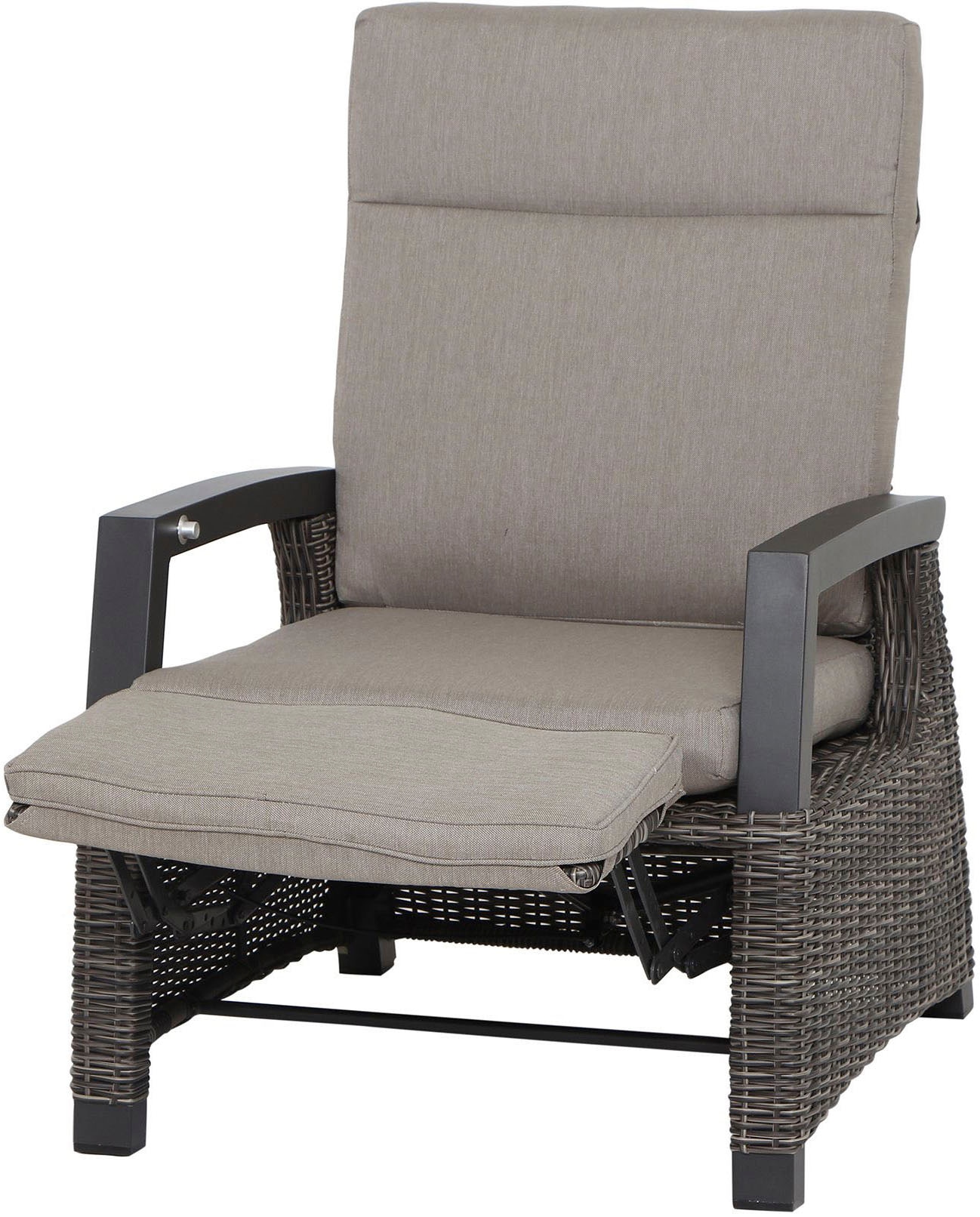 Siena Garden Gartenlounge-Set »Corido« Set, 8 Stk. tlg. bestehend aus 4 Sesseln und 4 Auflagen