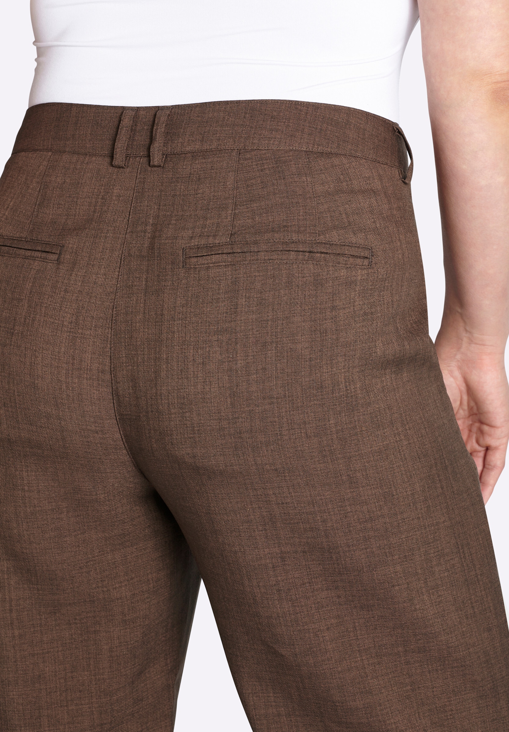 Sheego Chinohose »Chinohose Chinohose in leicht strukturierter Optik«