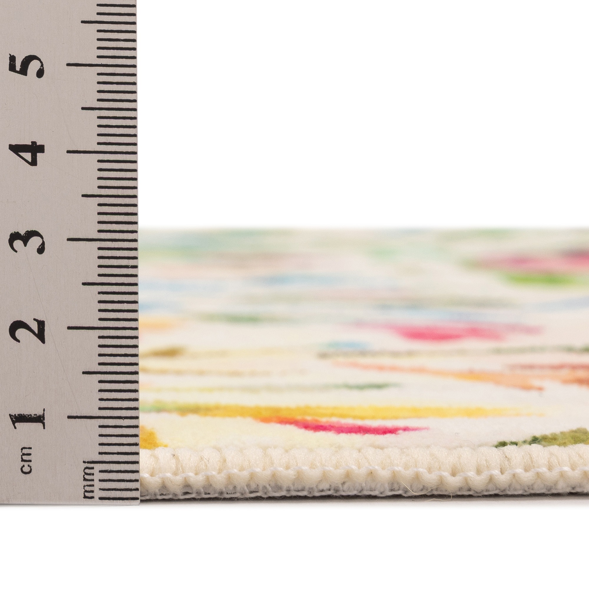 Gino Falcone Badematte »Aquata GF-158, Badvorleger, Badezimmer Teppich« Höhe 7 mm rutschhemmend beschichtet fußbodenheizungsgeeignet Badteppich, bedruckt, Blumen Design, rechteckig