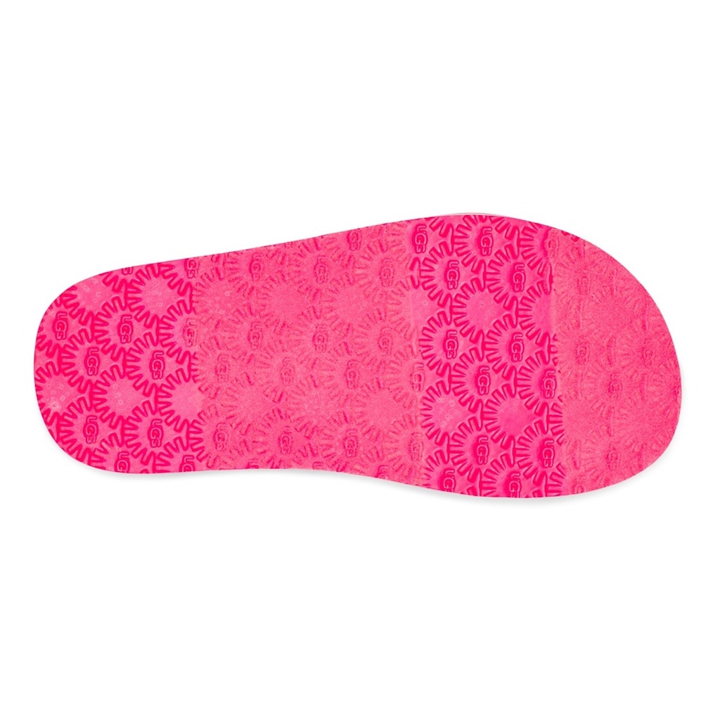 UGG Sandale »Taffy Pink«, mit auffälligem Logostrap