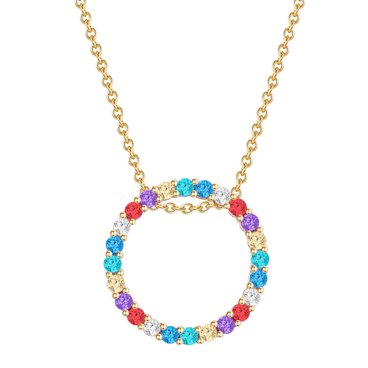 Glanzstücke München Silberkette »GM9985«, (1 tlg.), aus Sterling Silber