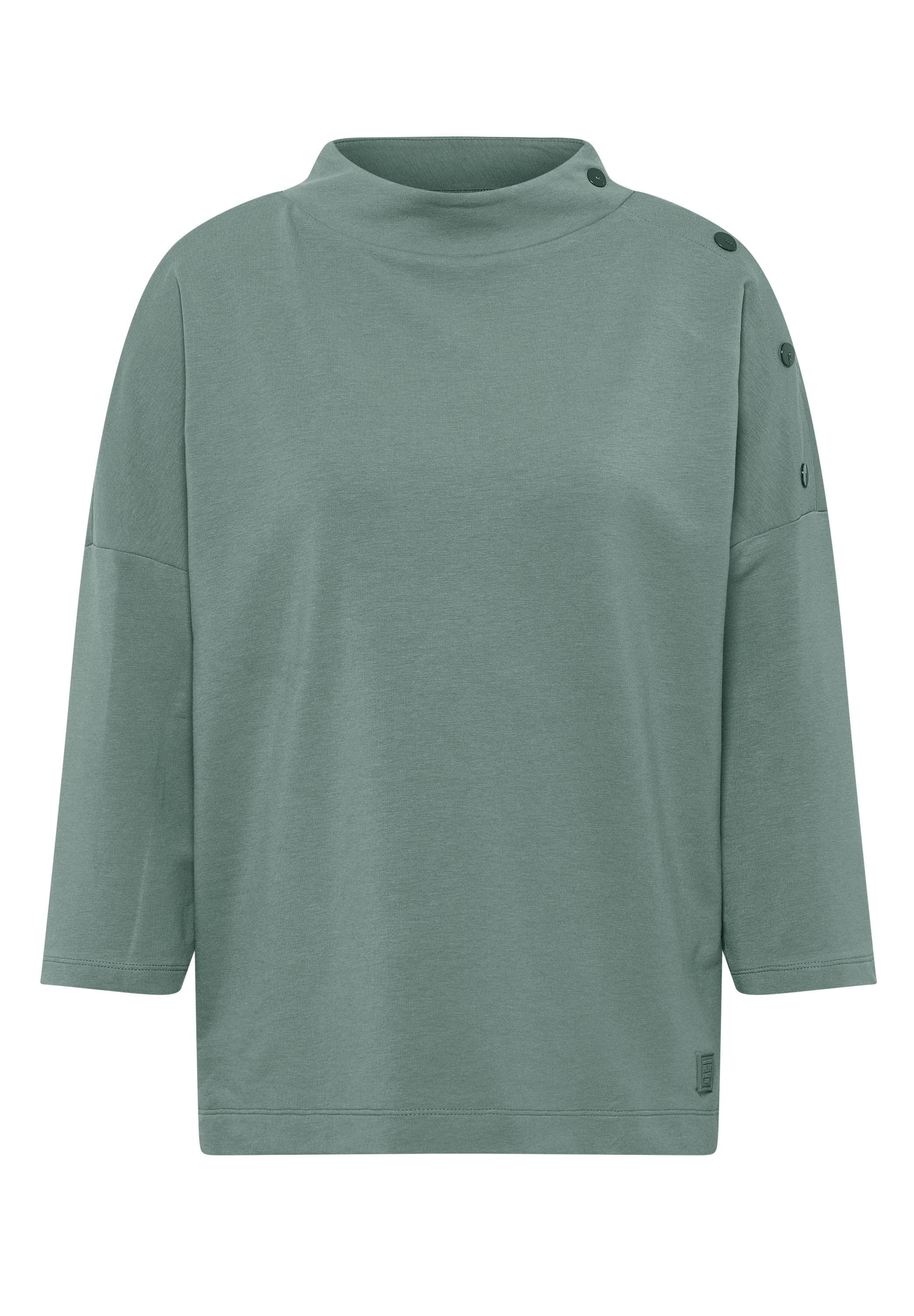 Cecil 3/4-Arm-Shirt, mit Knopfdetail