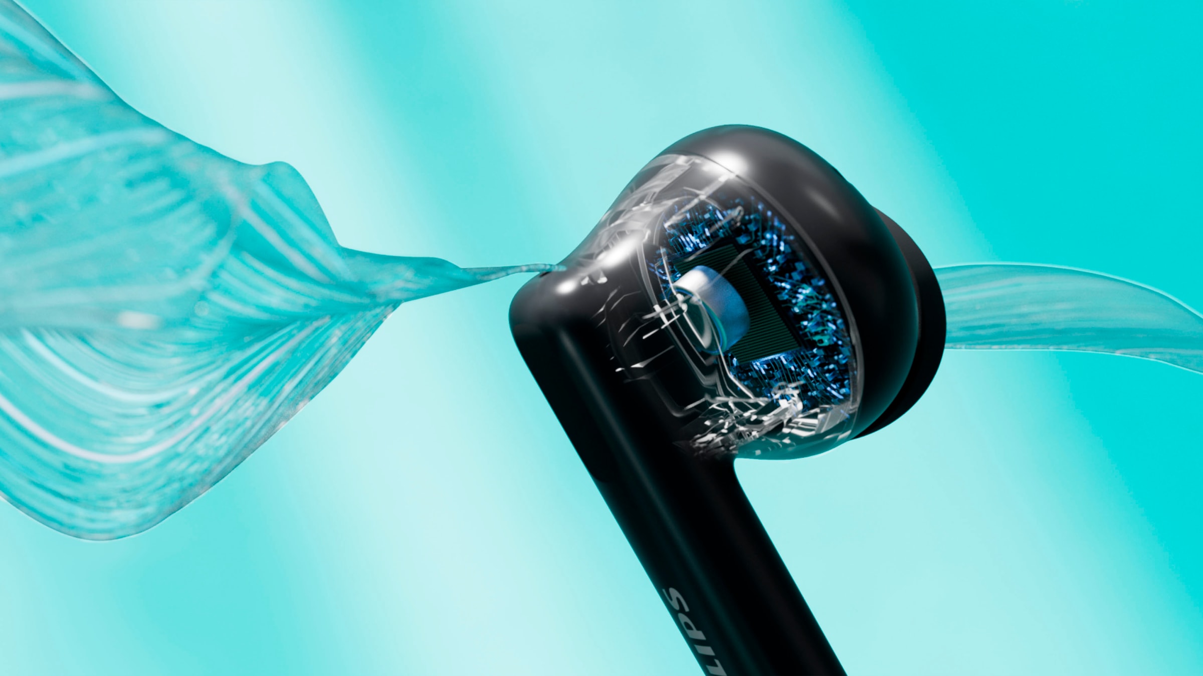 Philips wireless In-Ear-Kopfhörer »TAT 2520«, Bluetooth, Adaptive Noise-Cancelling-Freisprechfunktion-Multi-Point-Verbindung-Rauschunterdrückung-Sprachsteuerung-kompatibel mit Siri
