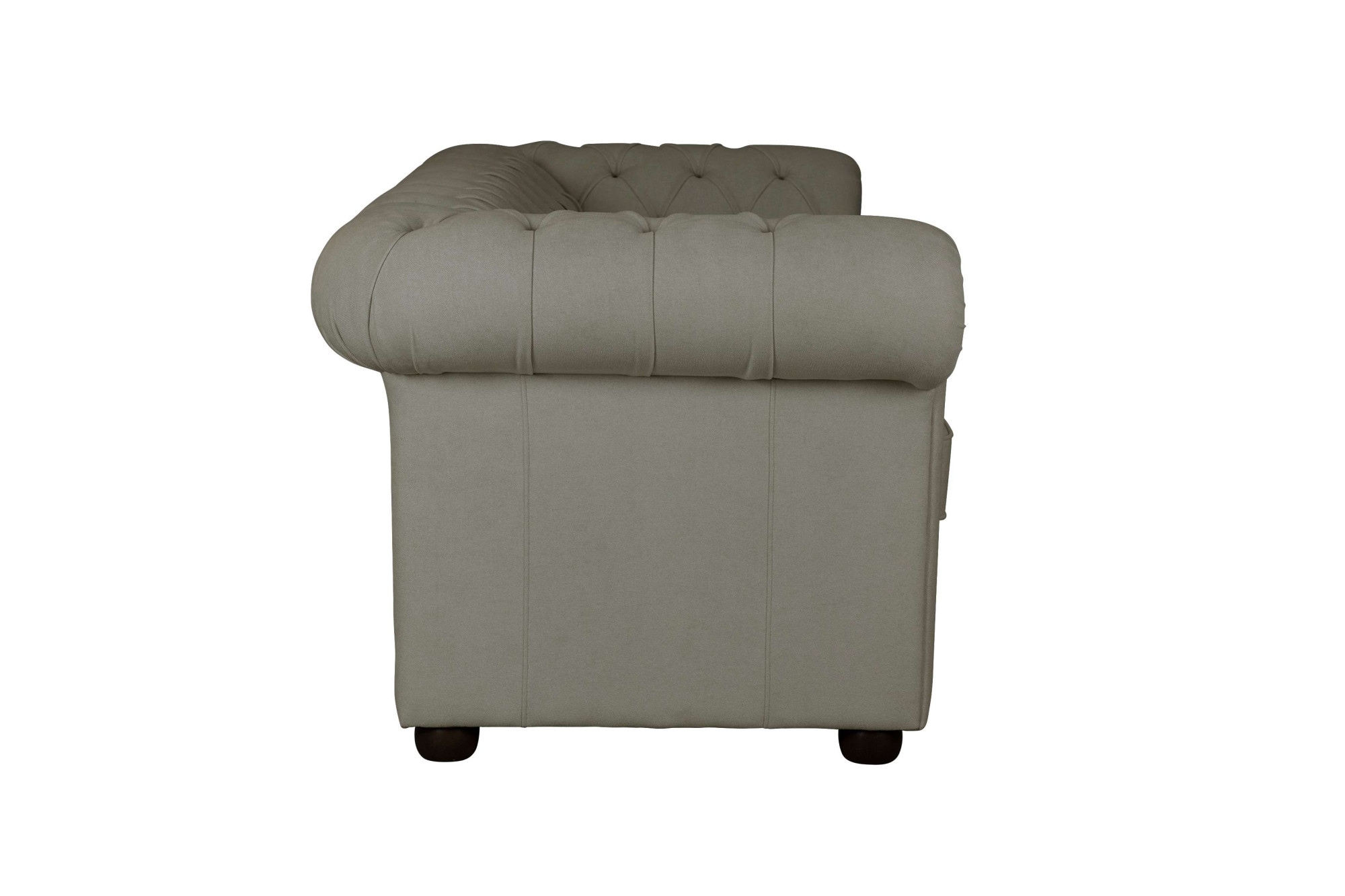 Home affaire 3-Sitzer »CHARENTE, optionale Schlafsofa, Chesterfield-Sofa, Bettfunktion« mit edler Knopfheftung und typischen Armlehnen, B/T/H 198/89/74 cm