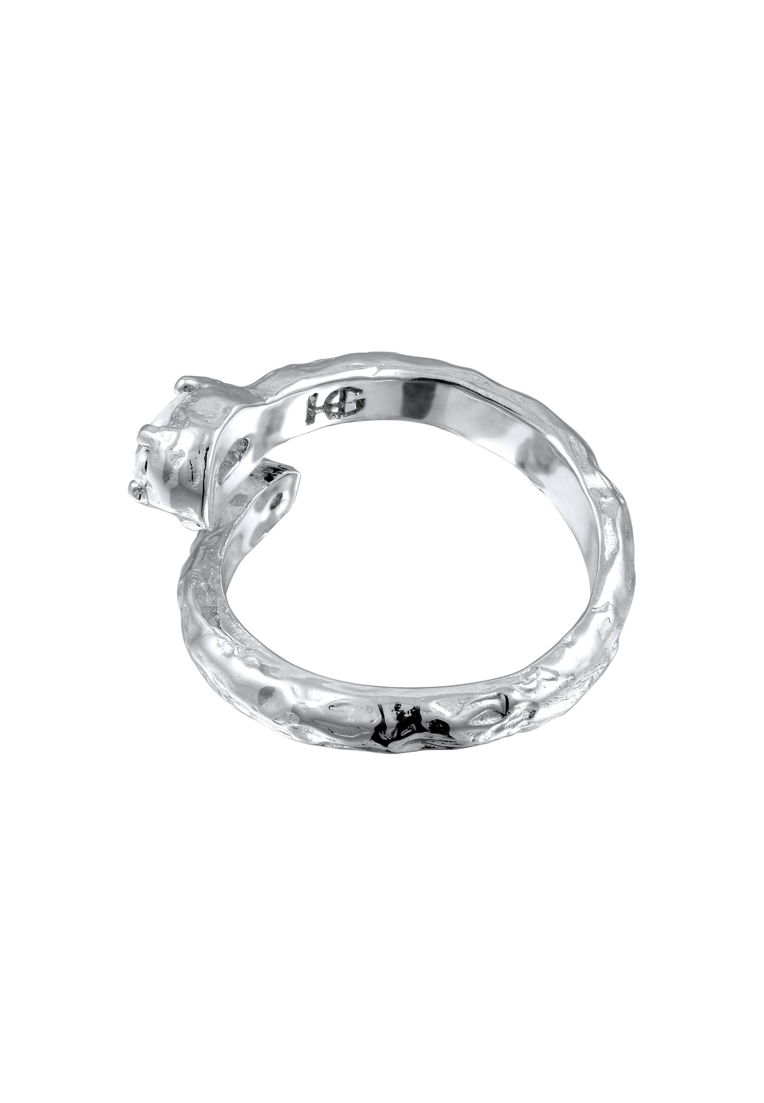 HAZE & GLORY Silberring »Ring Topas Weiß 925 Sterling Silber«