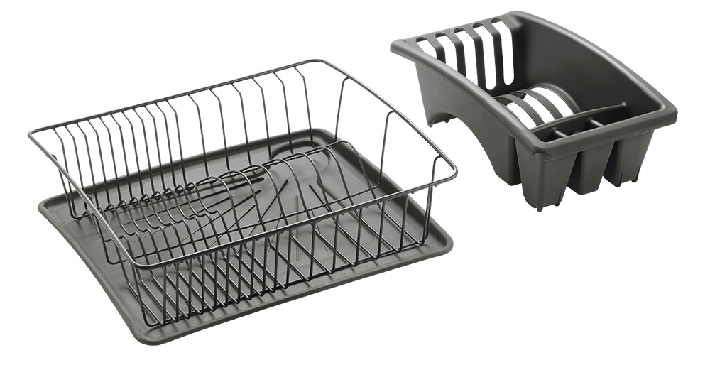 Metaltex Geschirrständer »Aquatex Plus Spülkorb« TouchTherm -Beschichtung in schwarz