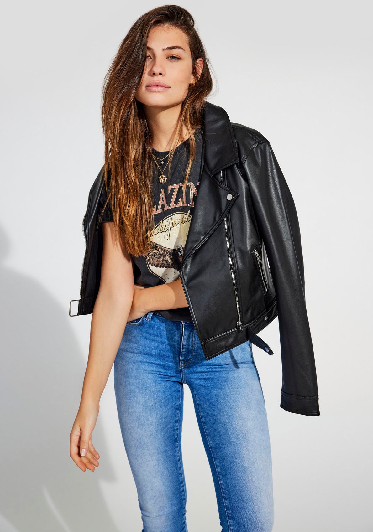 Only Lederimitatjacke »ONLBEST FAUX LEATHER BIKER«