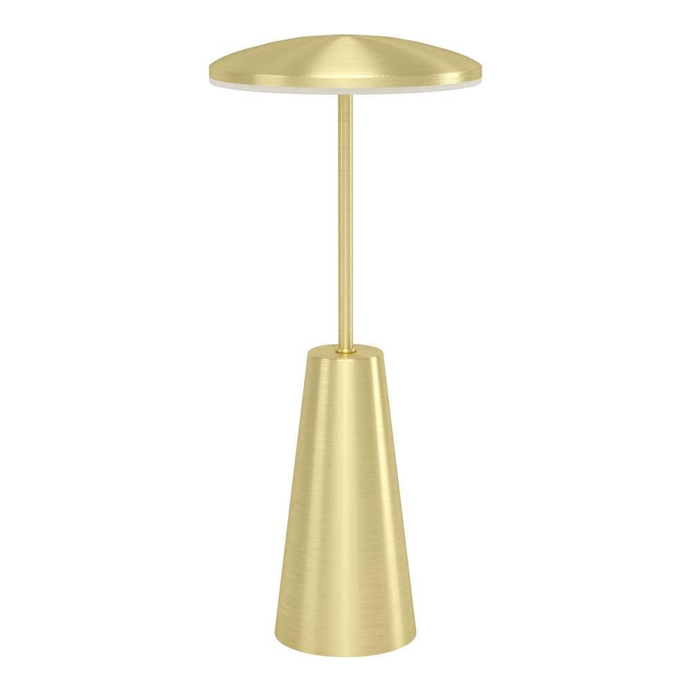 EGLO Tischleuchte »PICCOLA«, 1 flammig, Leuchtmittel LED-Modul | LED fest integriert, dimmbare Nachttischlampe, Metall, Lampe für Balkon, IP54