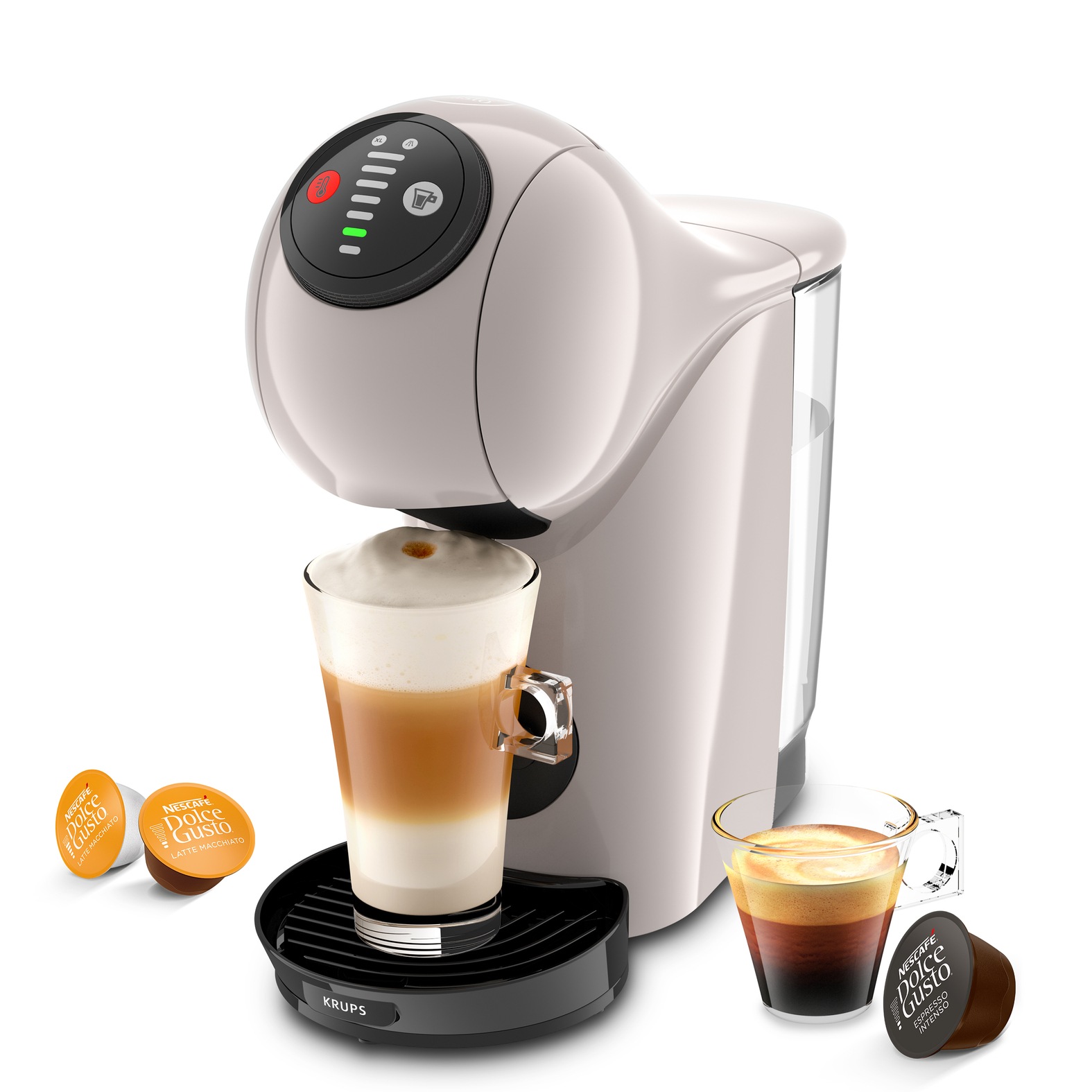 NESCAFÉ Dolce Gusto Kapselmaschine »KP243A Genio S« Multigetränke-Kapselmaschine, kompakt, Hochdruck, LED-Kontrollrädchen
