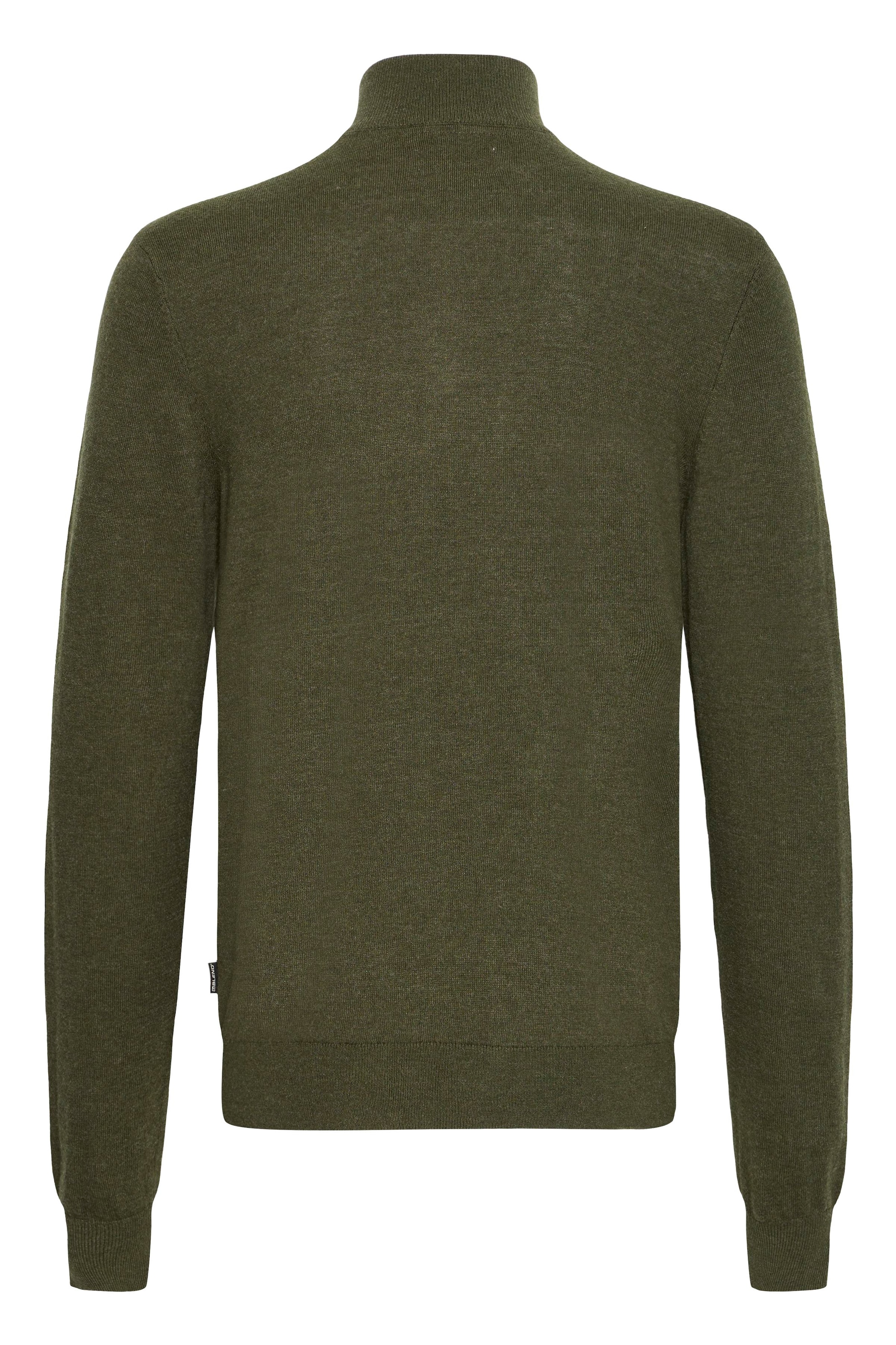 Blend Stehkragenpullover »BHBAGGE HALF ZIPP KNIT« Baumwollmischung, regular fit