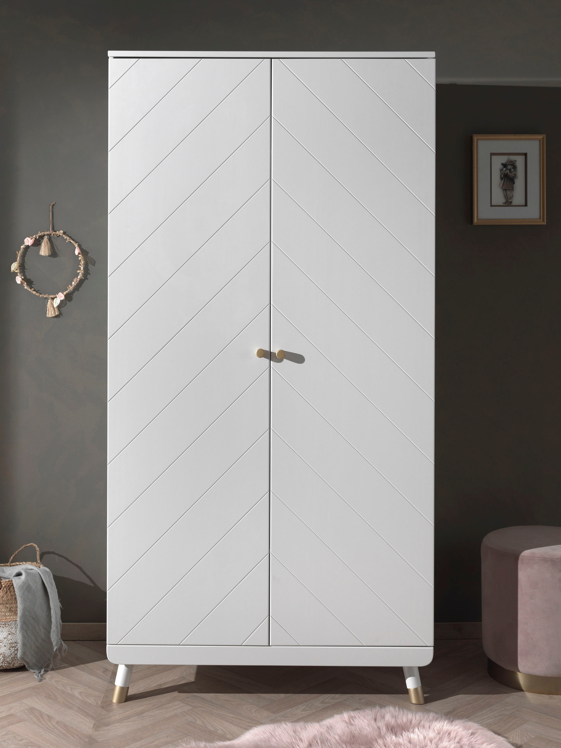 Vipack Kleiderschrank »Billy«, MDF-Oberfläche