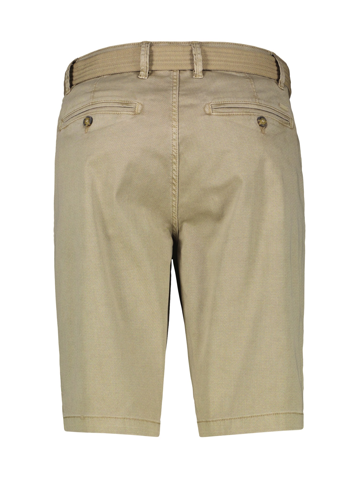 LERROS Chinoshorts »Bequeme Chino-Bermuda mit Gürtel und Minimalprint«  Leichte Sommershorts aus 98% Baumwolle und 2% Elasthan, mit 4 Taschen