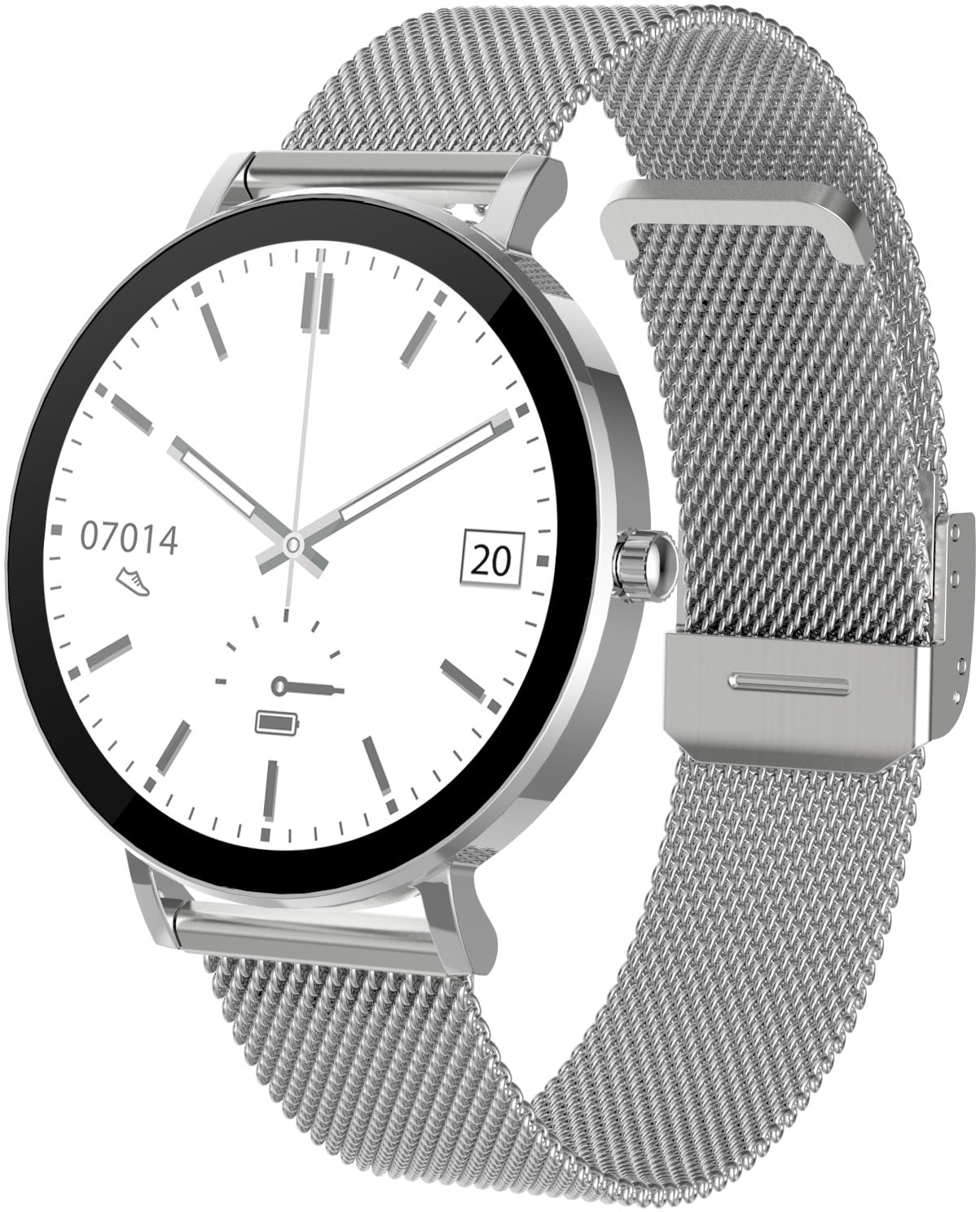 SMARTY 2.0 Smartwatch, Armbanduhr, Damenuhr, Herrenuhr, Android5.1+, Apple iOS 8.0+,)