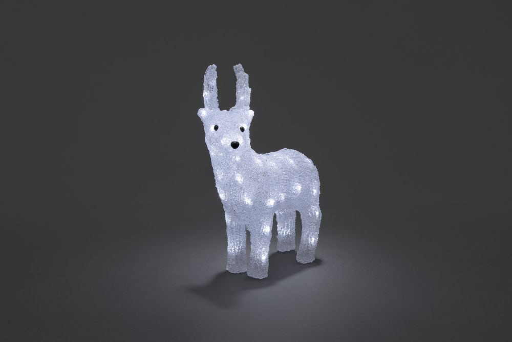 aussen«, Dioden »Acryl LED mit Timer, online weiße 6h Rentier, Dekofigur Weihnachtsdeko OTTO bei 32 KONSTSMIDE kalt