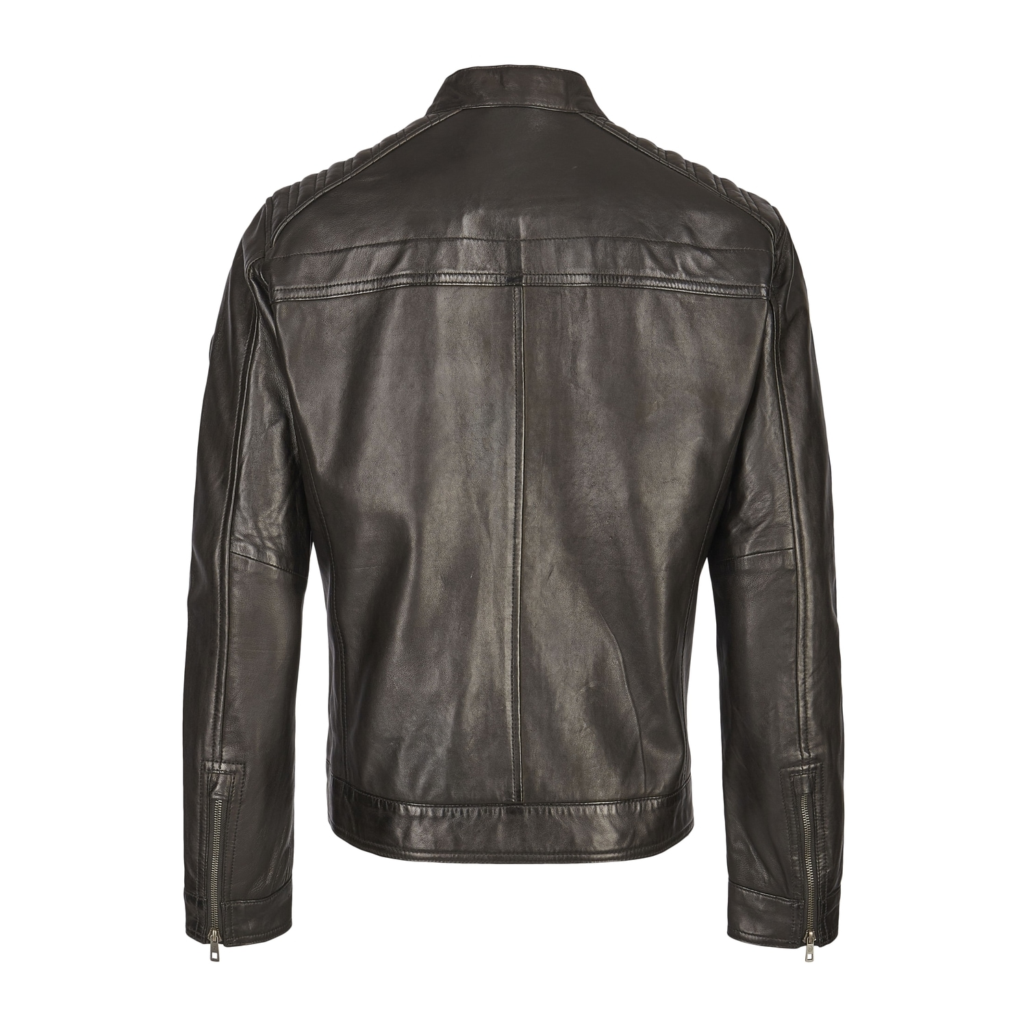 bugatti Blouson »BUAMADEO« ohne Kapuze mit Stehkragen und Druckknopfriegel