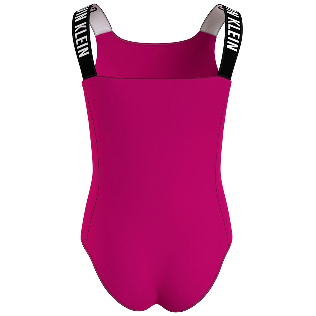 Calvin Klein Swimwear Badeanzug, mit Logoschriftzug auf der Brust