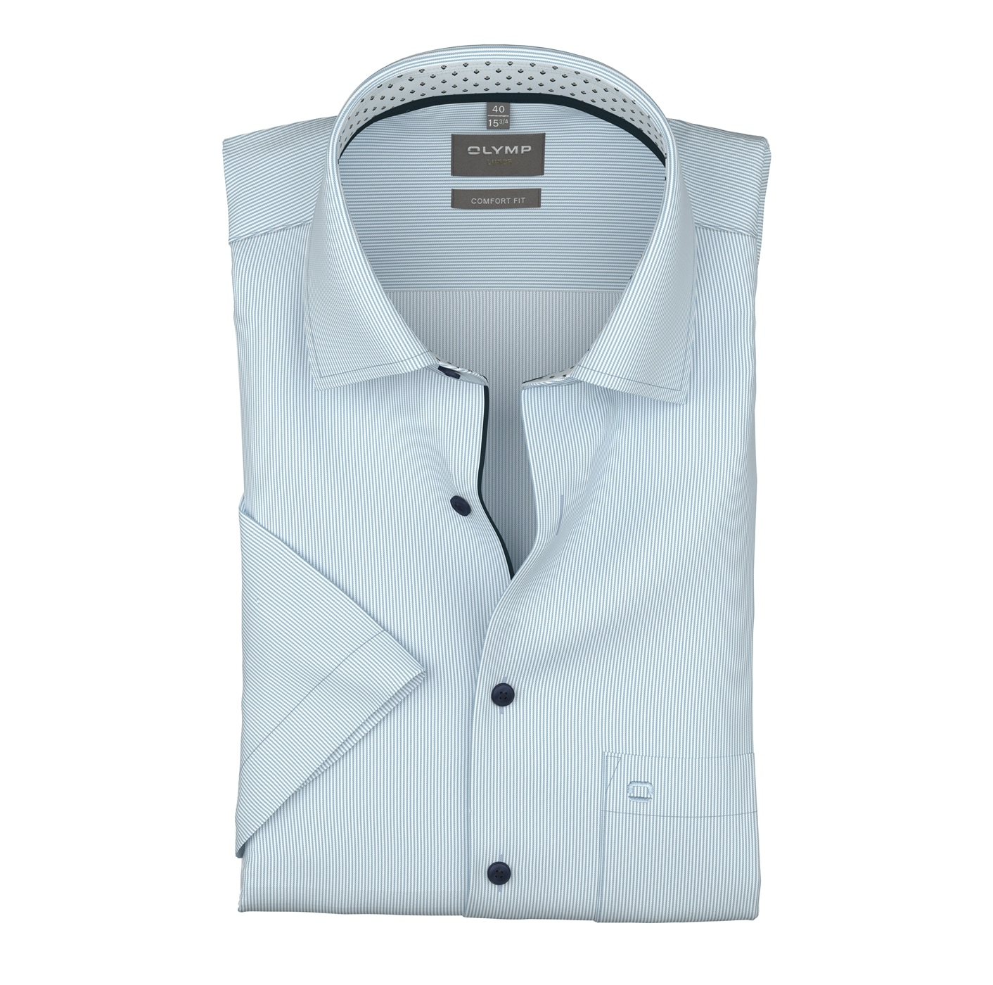 OLYMP Kurzarmhemd »Luxor« Businesshemd, comfort fit, New-Kentkragen