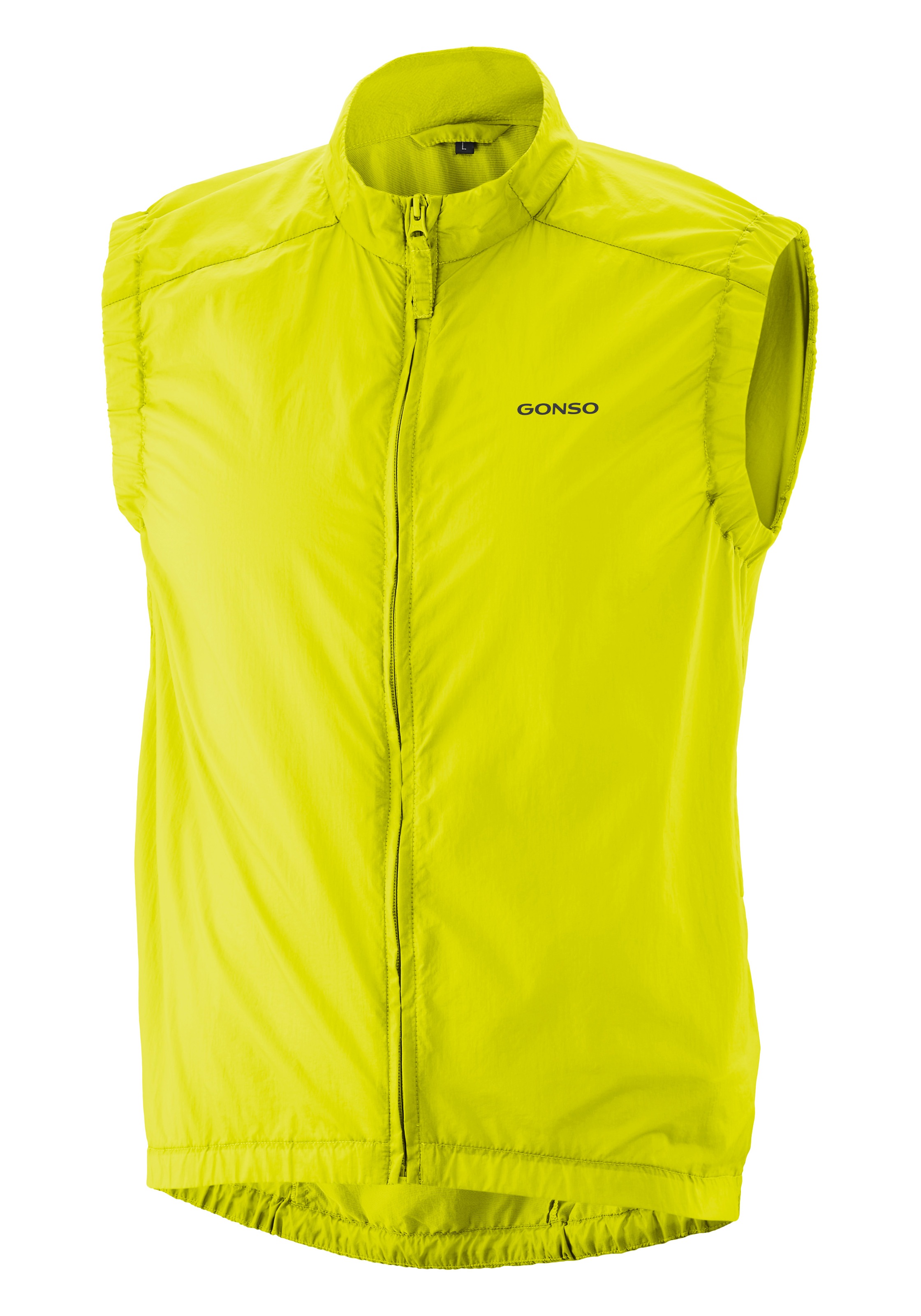 Gonso Funktionsweste »Adventure Vest Wind M« Herren Weste, leichte und winddichte Fahrradweste mit Rückentasche