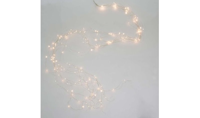 LED-Lichterkette »Lichterregen, Weihnachtsdeko«, Länge 200 cm