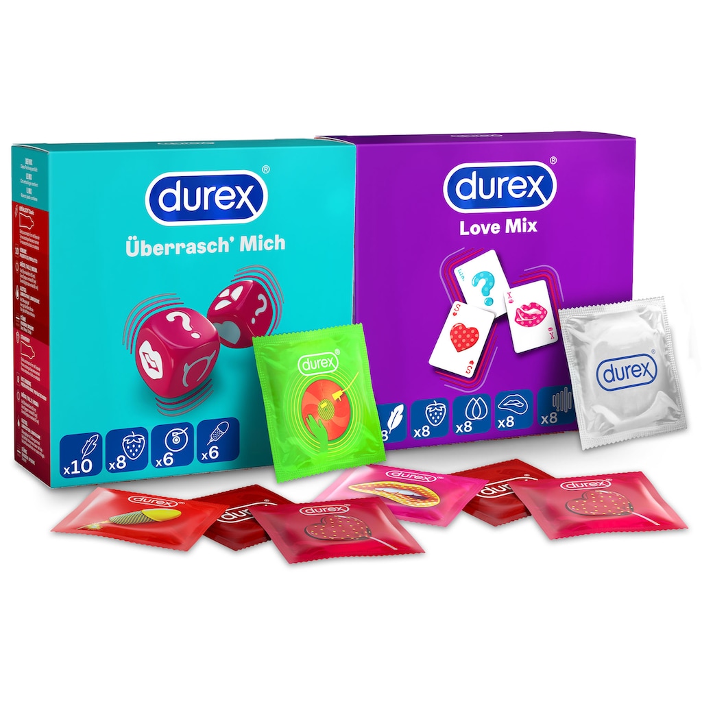 durex Kondome »Durex Kondom-Mix«, (Packung, 70 St.)