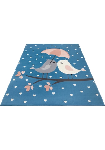 HANSE Home Kinderteppich »Love Birds«, rechteckig, 9 mm Höhe, Liebe, Tiermotiv,... kaufen