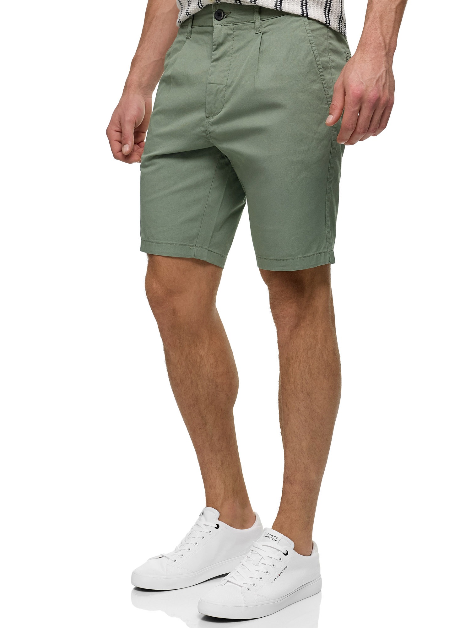 Indicode Chinoshorts »INSpring Pleat Shorts«