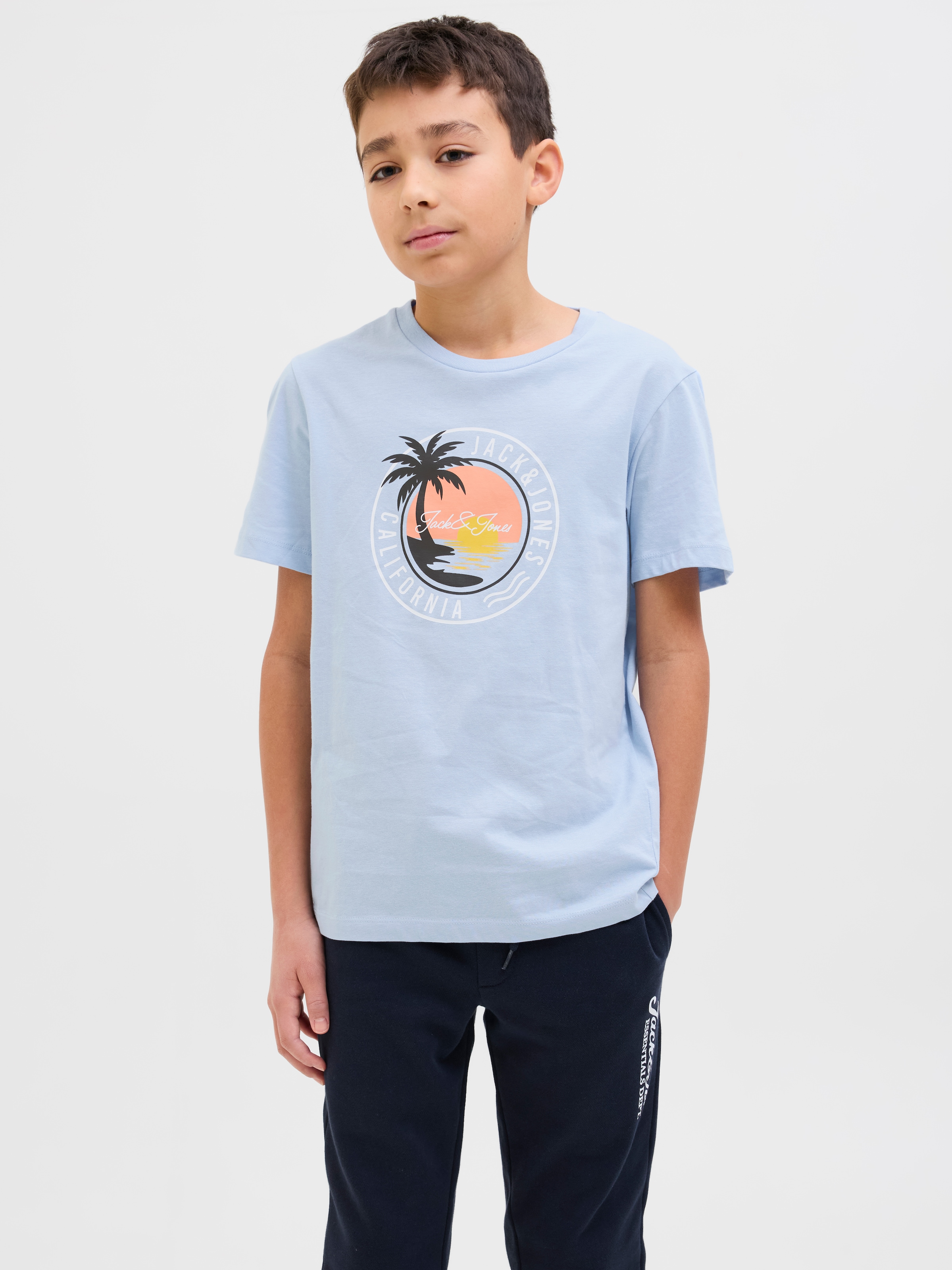 Jack & Jones Junior T-Shirt »JJPALM TEE SS CREW NECK JNR«