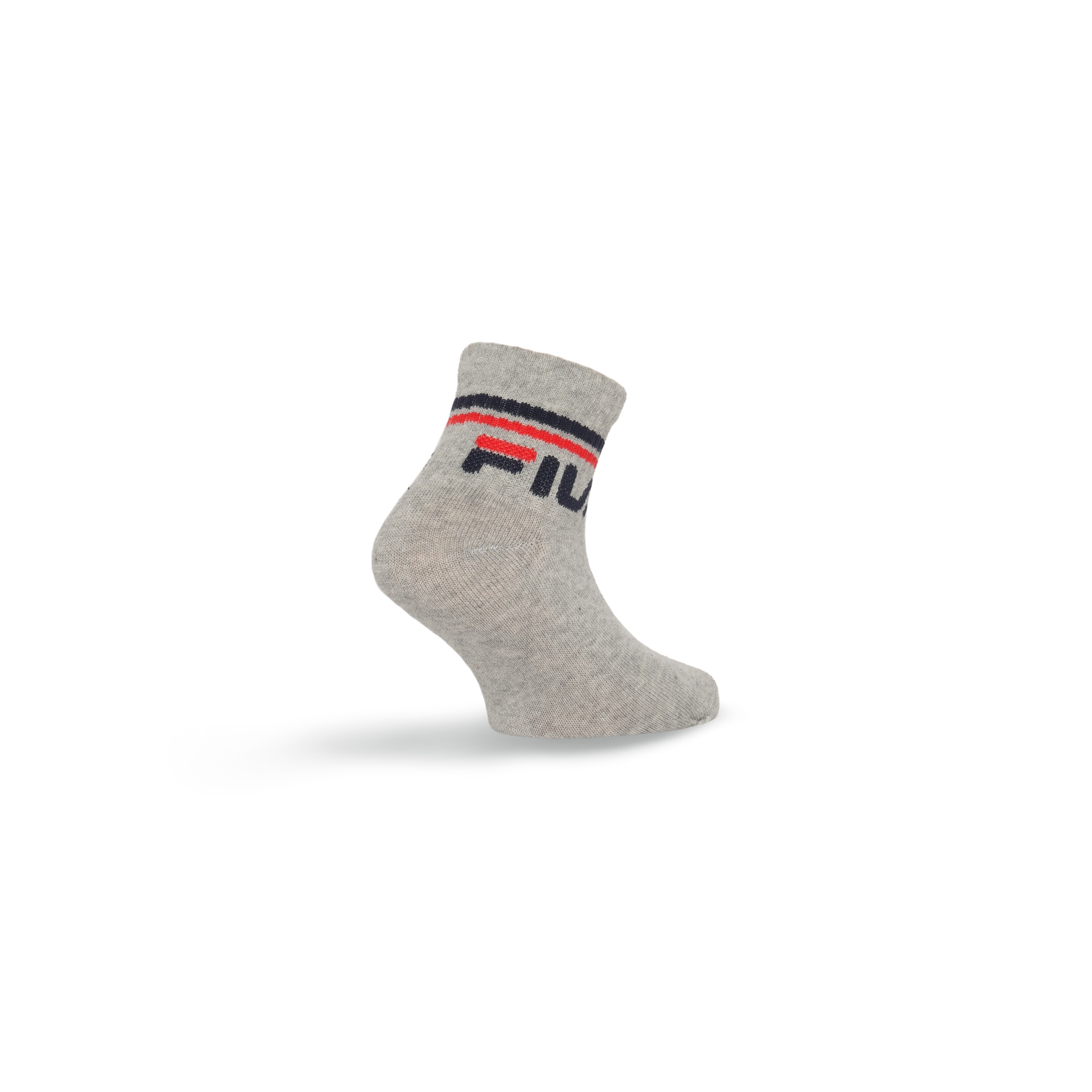 Fila Kurzsocken »JUNIOR UNISEX QUARTER PLAIN SOCKS«, (6 Paar), mit eingestricktem Logo im Bündchen, Kindersocken