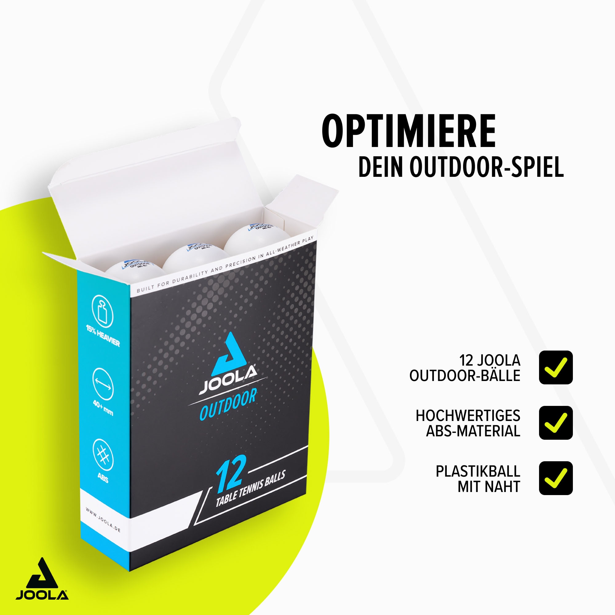 Joola Tischtennisball »Outdoor Ball«